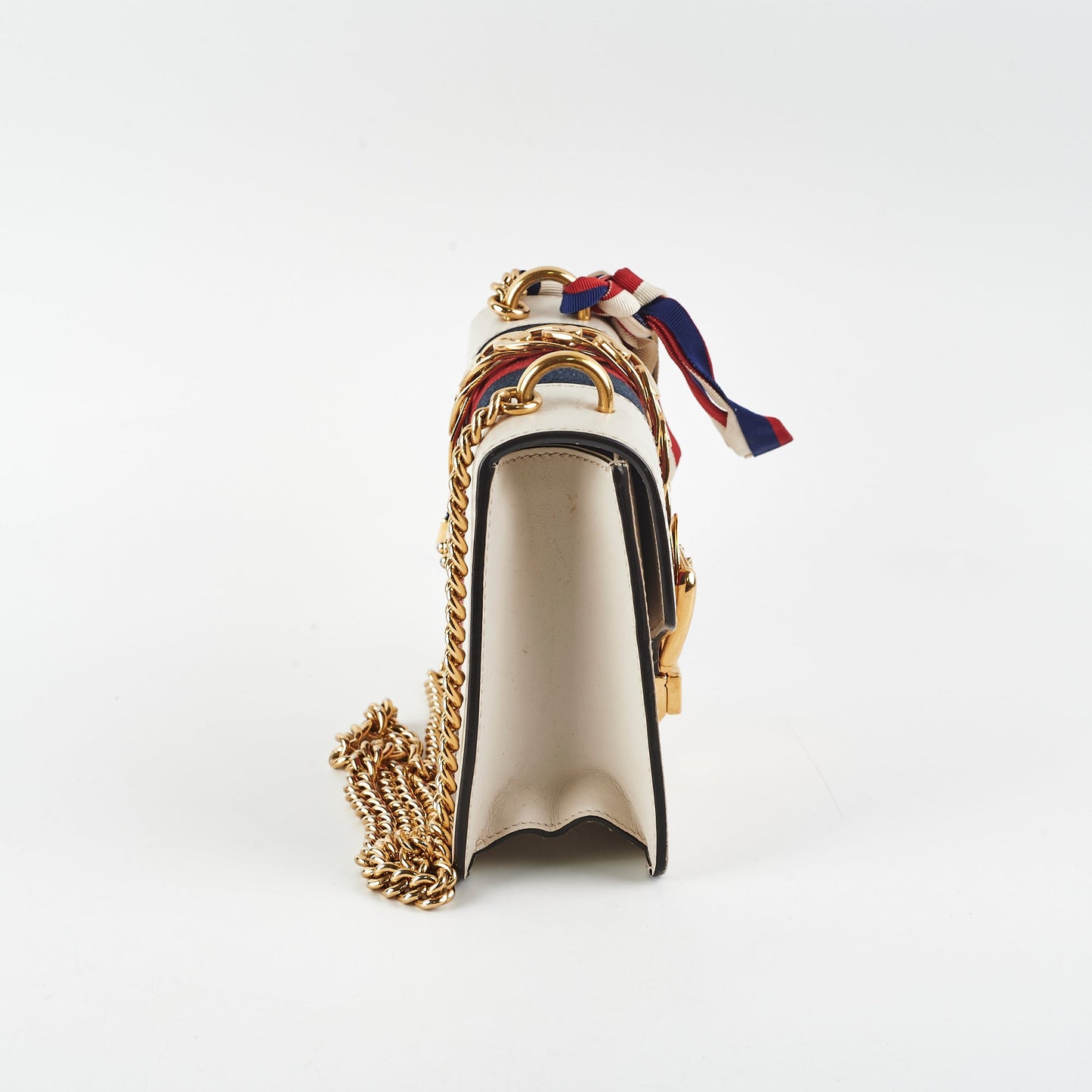 Gucci Sylvie Shoulder Bag White Small Bag White