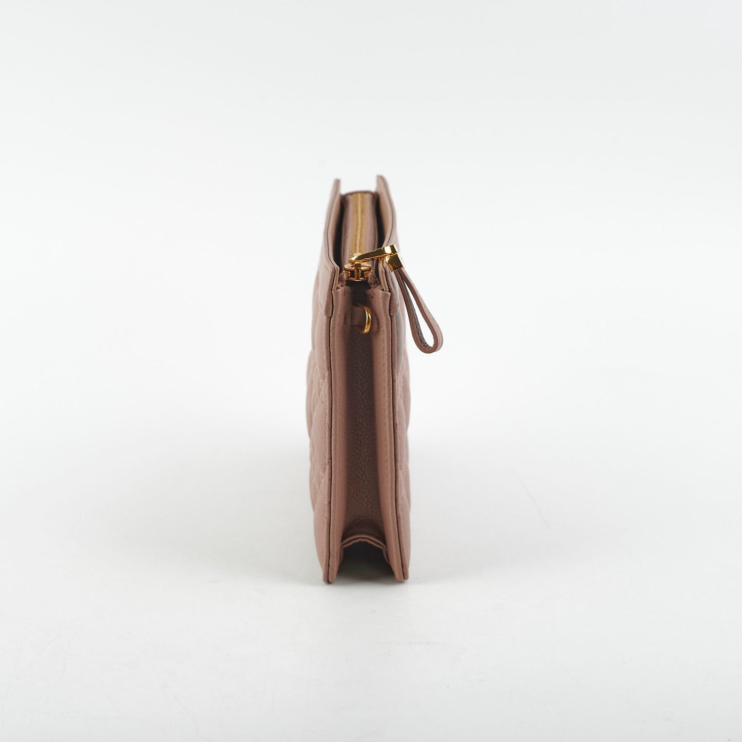 Dior Christian Caro Every Pouch Clutch Rose Nude Clutch Bag