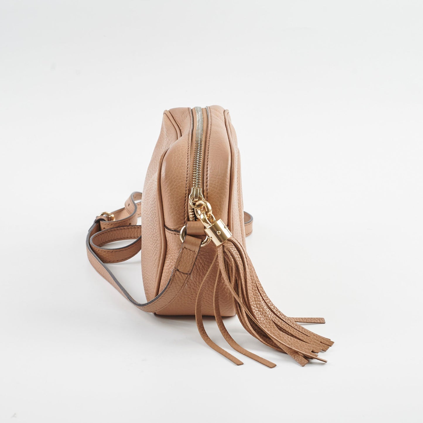 Gucci Soho Disco Crossbody Bag Beige Crossbody Bag