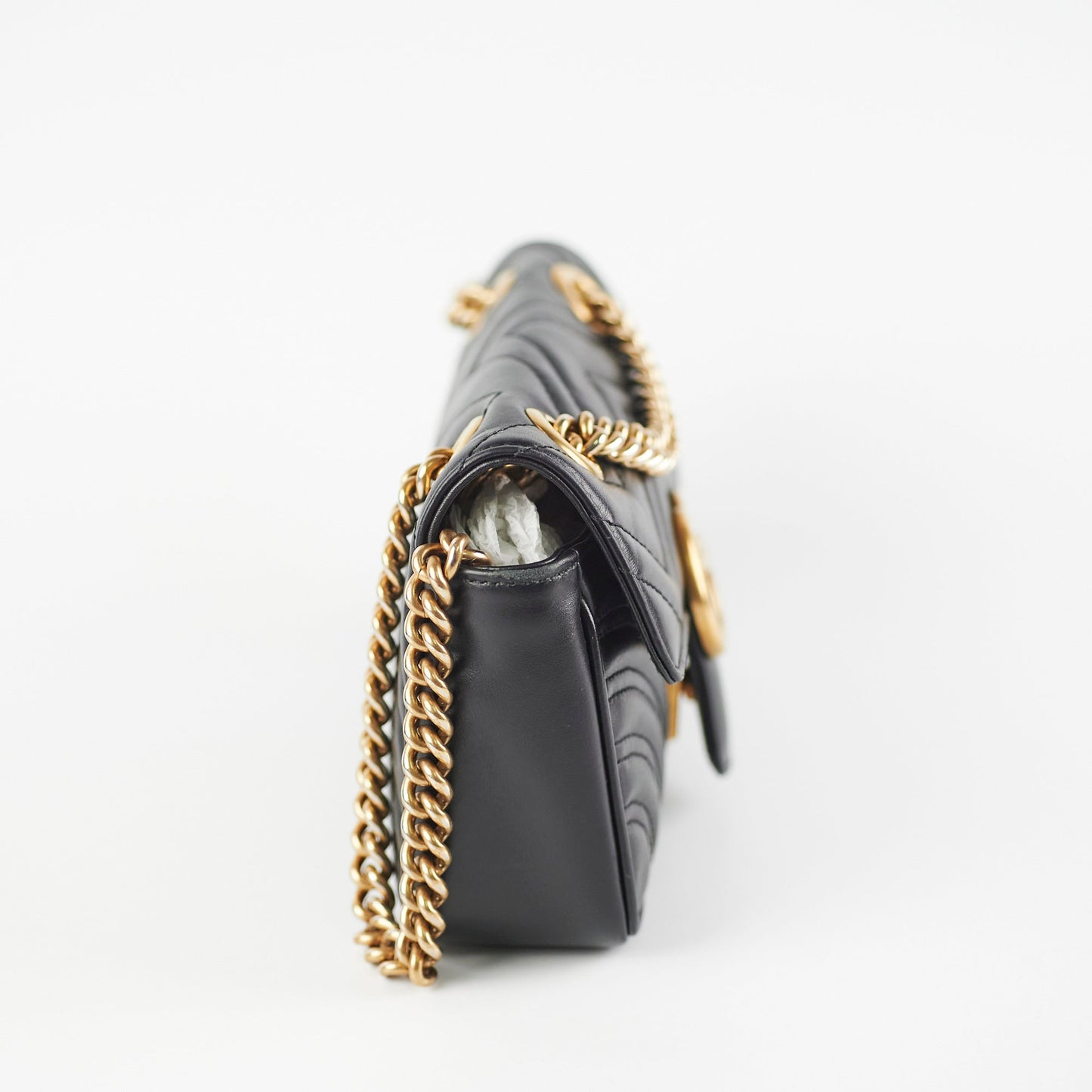 Gucci Marmont Shoulder Bag Black Mini Crossbody Bag Shoulder Bag