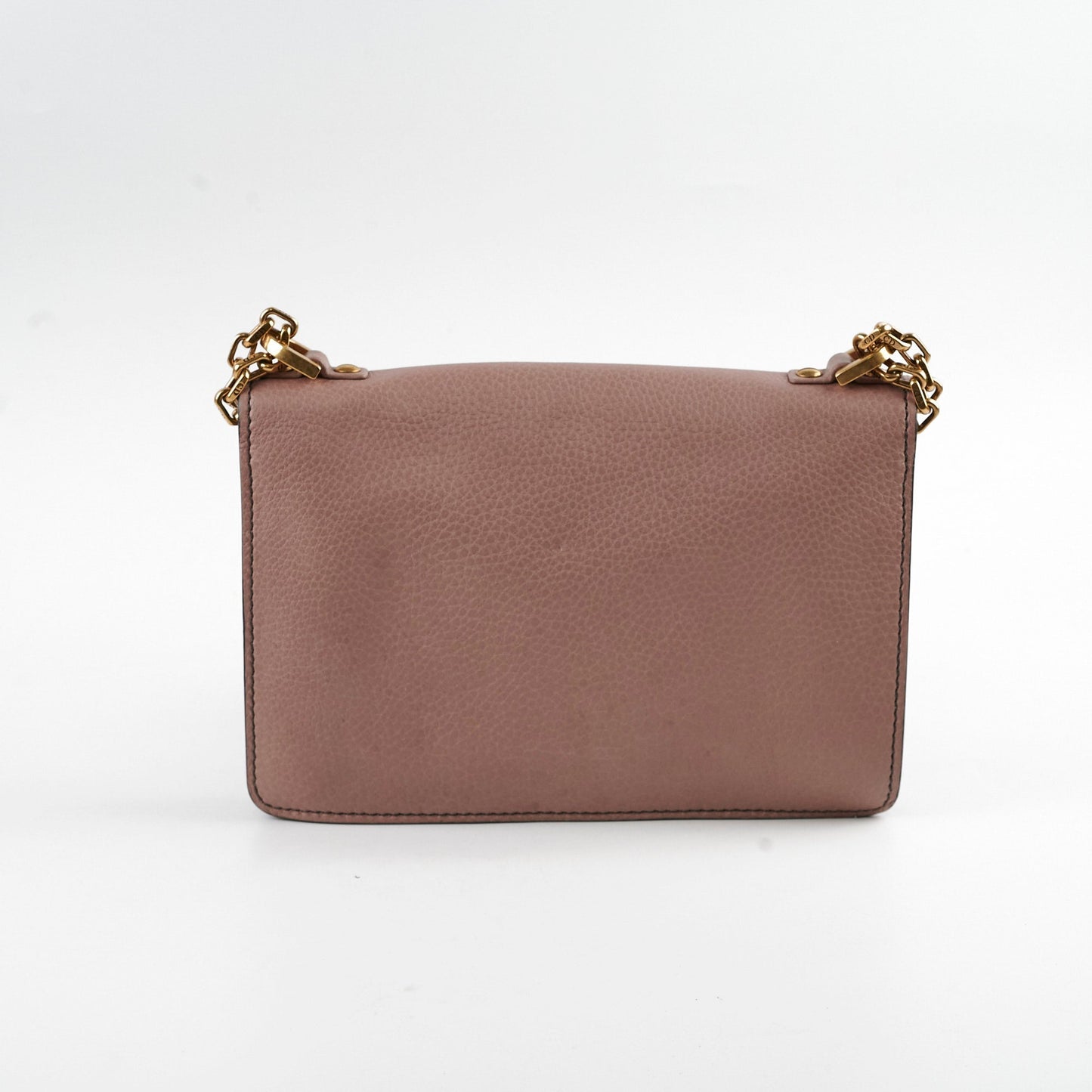 Dior Christian A Dusty Bag Pink Medium Flap Crossbody Bag