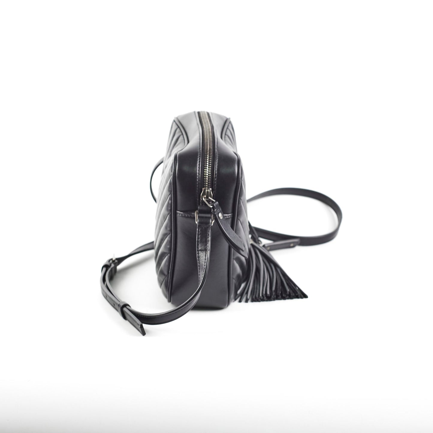 YSL Saint Laurent Lou Camera Bag Black Crossbody Bag 5