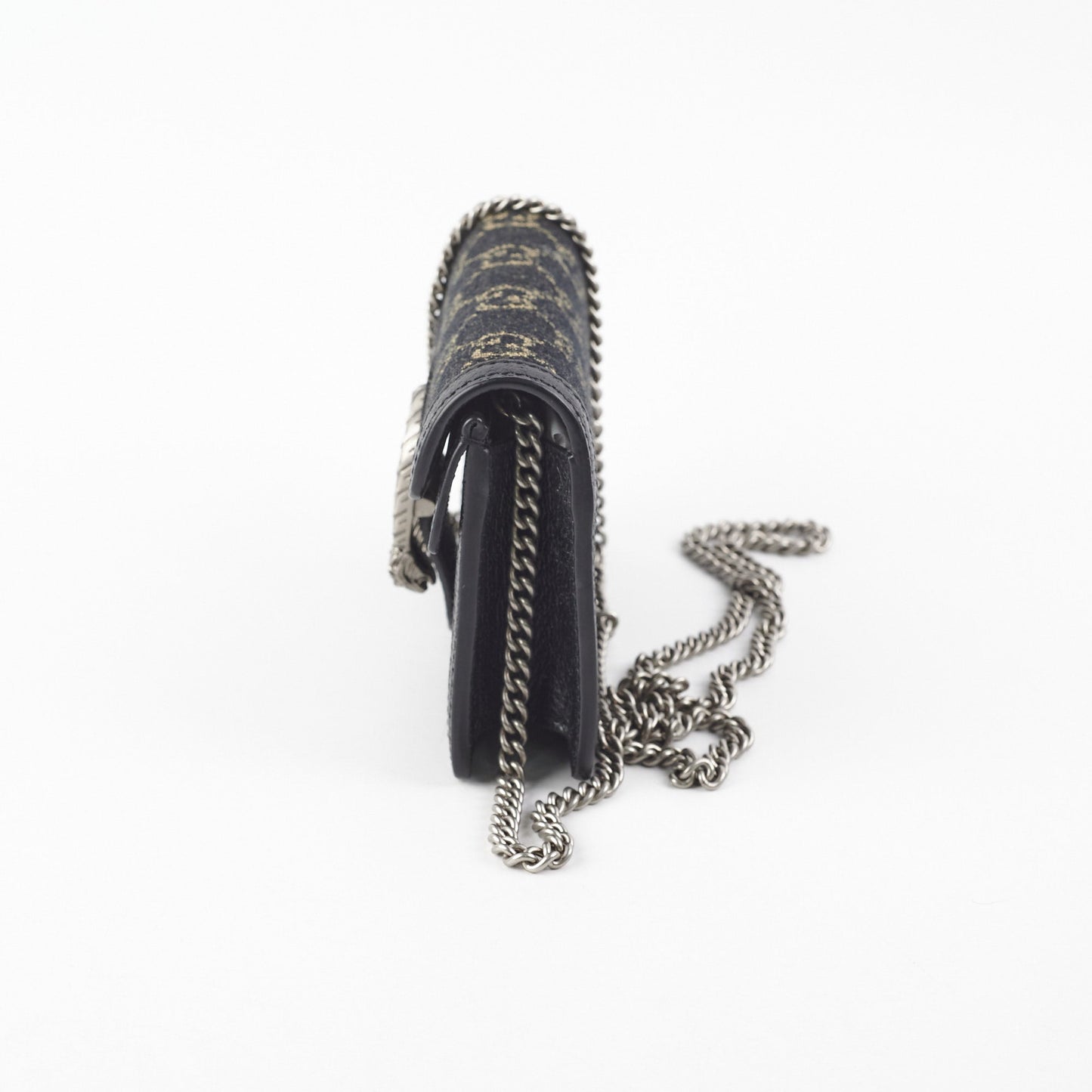 Gucci Dionysus Super Shoulder Bag Black Mini Crossbody Bag