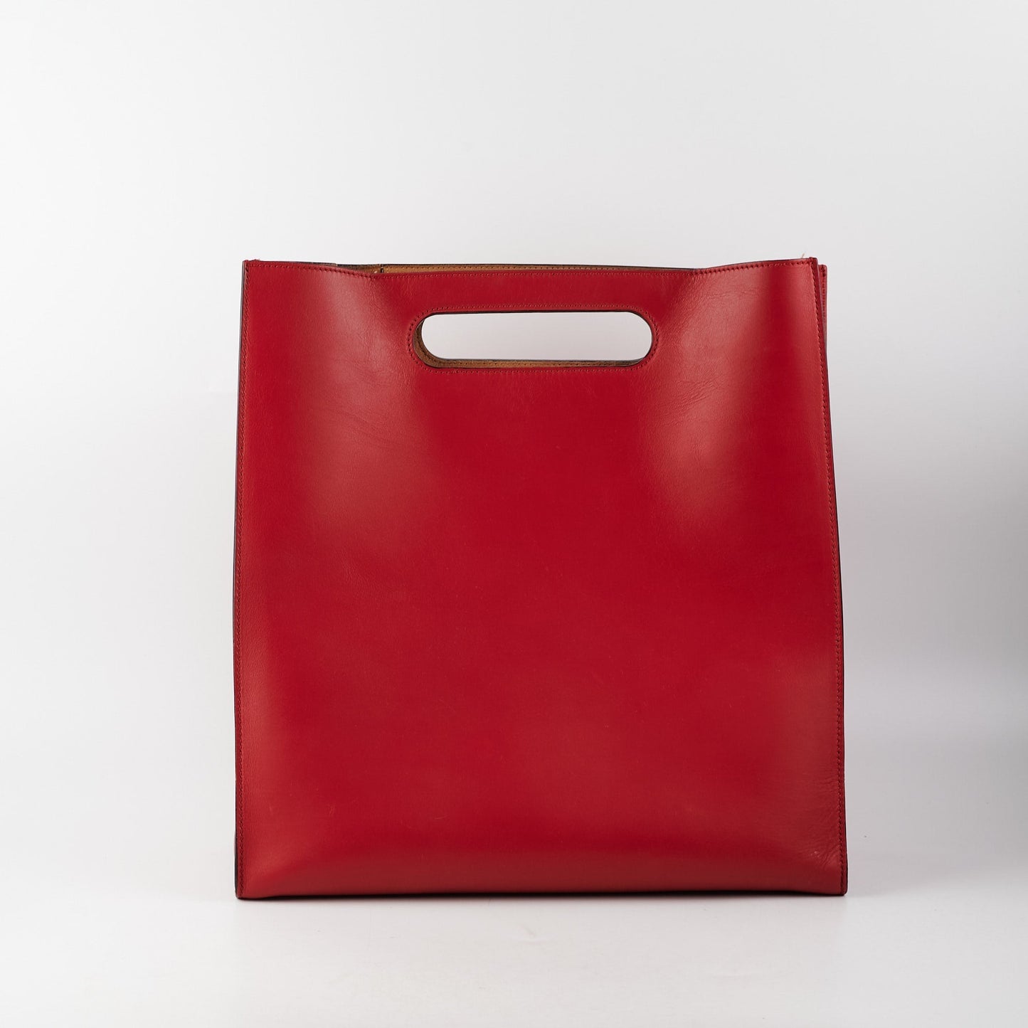 Gucci Xl Tote Leather Red Tote Bag