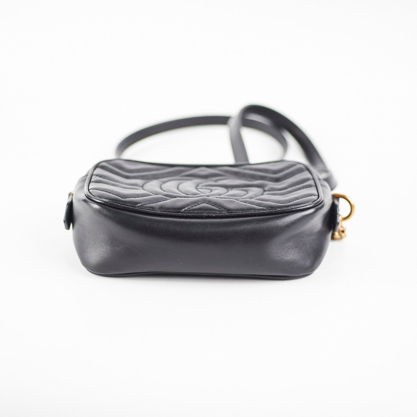 Gucci Marmont Camera Bag Black Mini Crossbody Bag Camera Bag