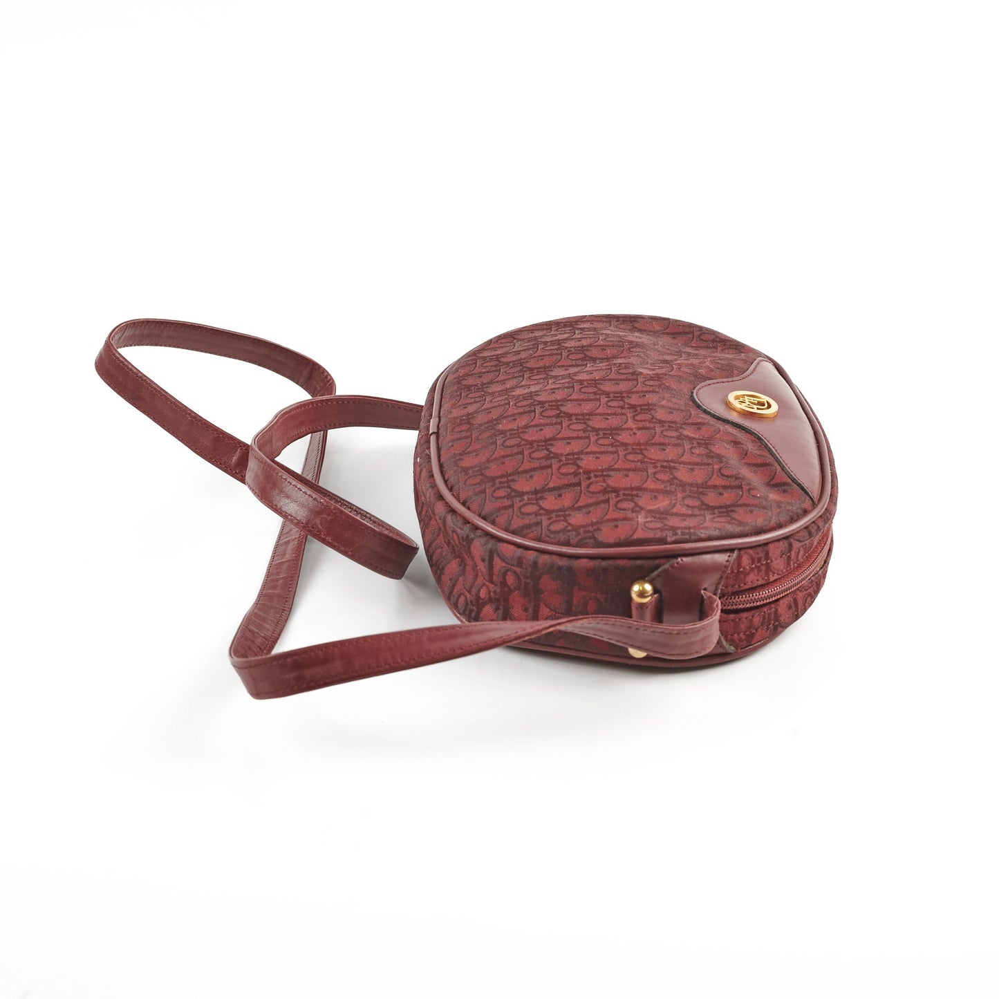 Dior Burgundy Camera Bag Crossbody Crossbody Bag