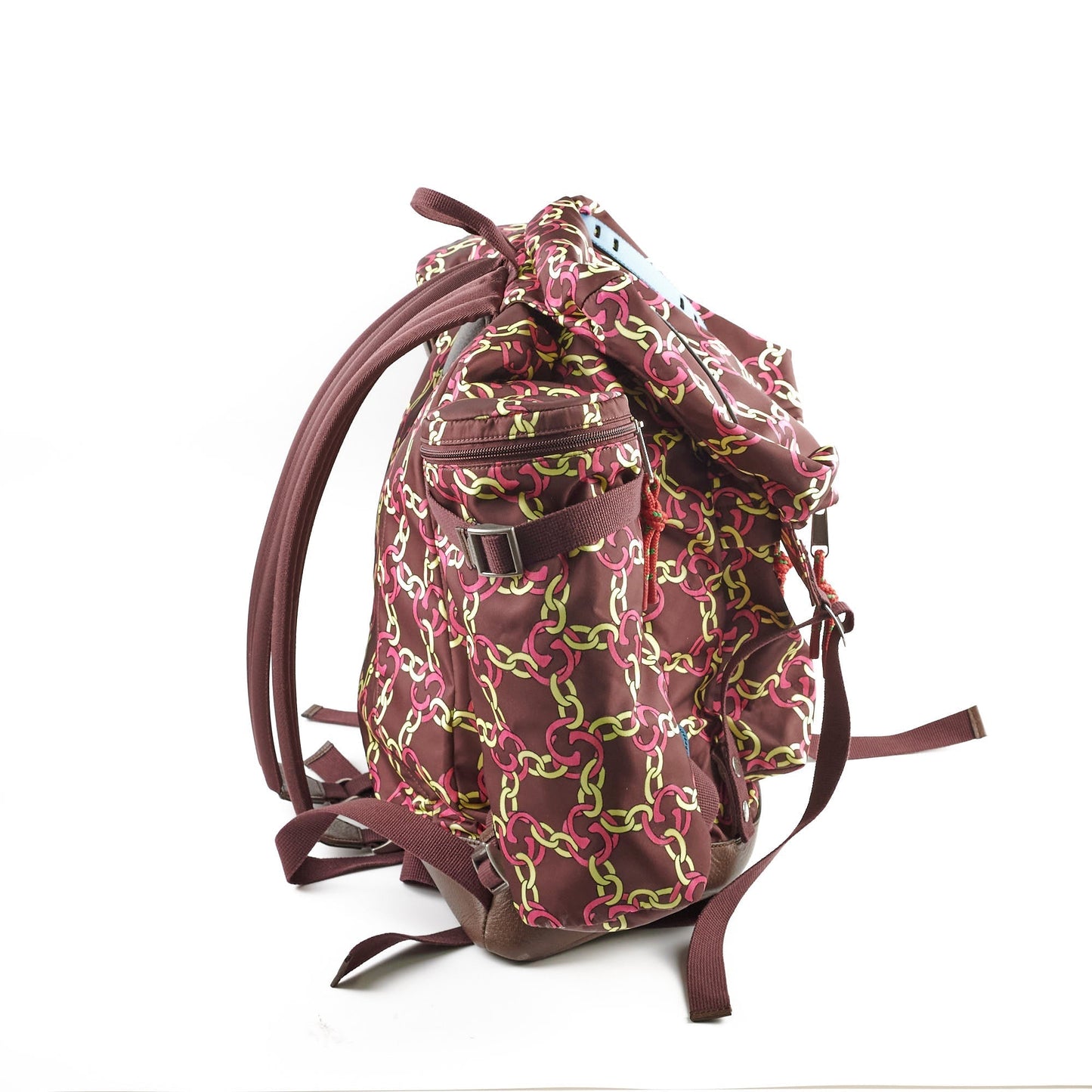 Gucci Northface Backpack Leather Nylon
