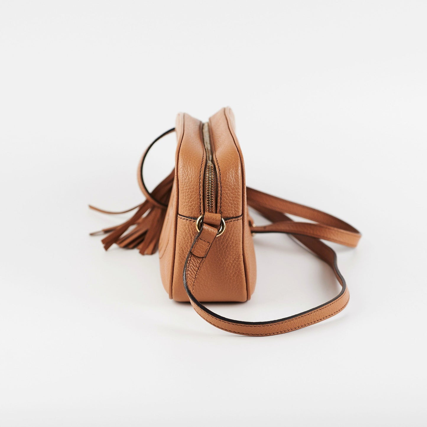 Gucci Item Soho Disco Dark Crossbody Bag Beige