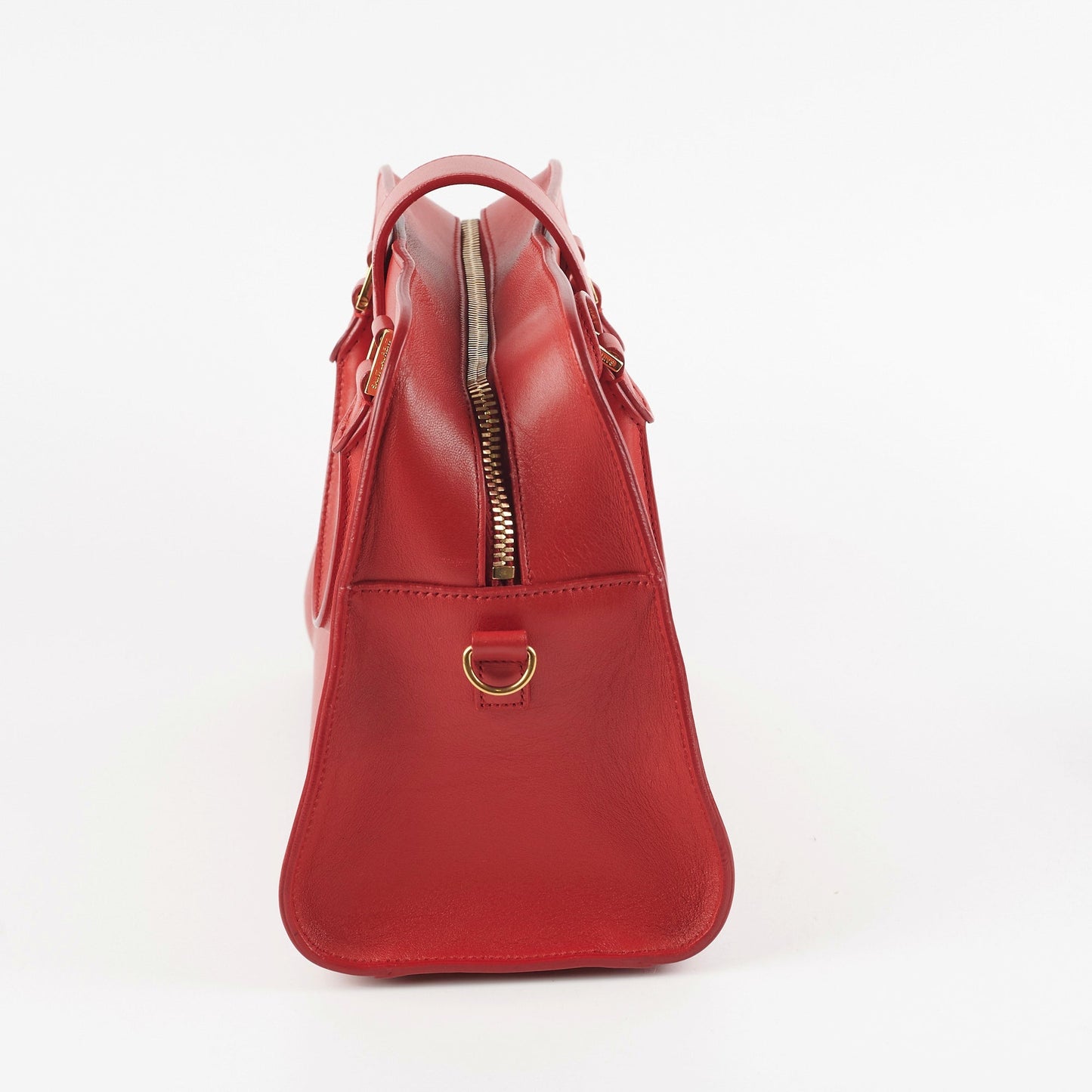 YSL Saint Laurent Cabas Tote Bag Red Small