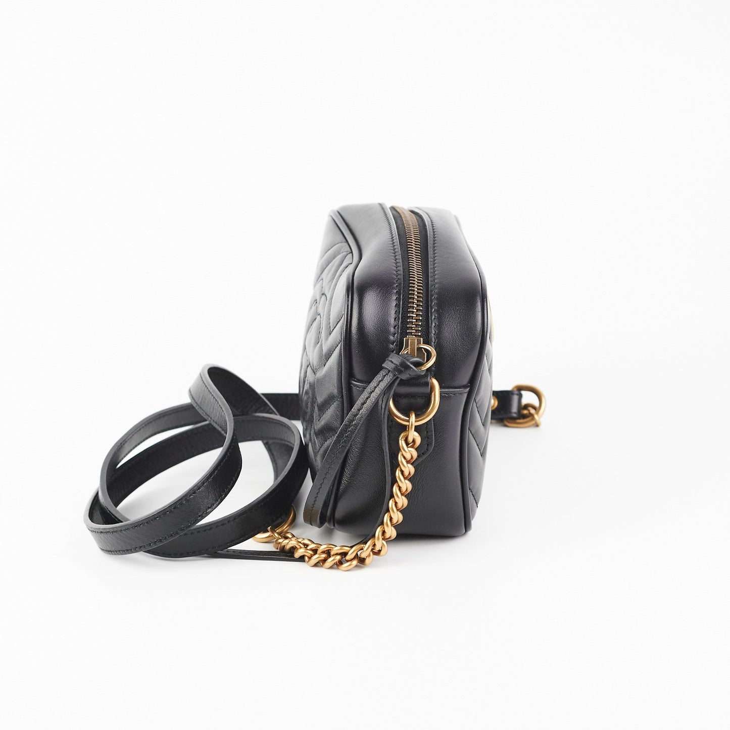 Gucci Marmont Crossbody Bag Black Mini Crossbody Bag