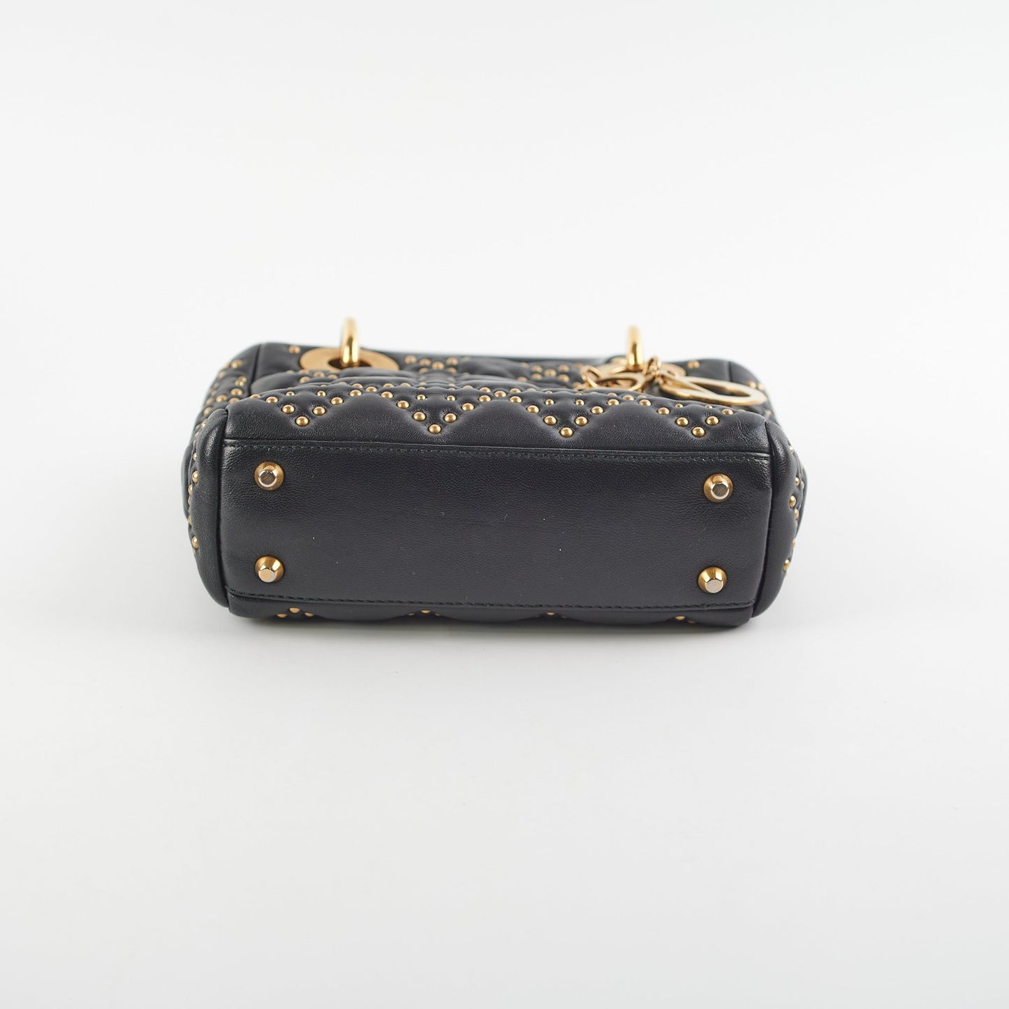 Dior Lady Studded Crossbody Bag Black Mini