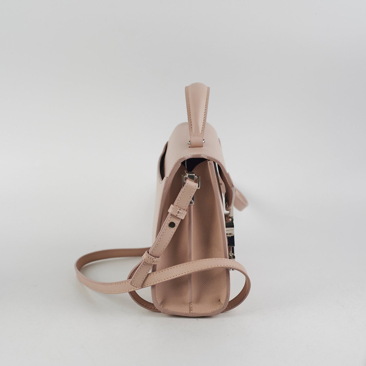 YSL Saint Laurent Cassandra Crossbody Bag Pink Small