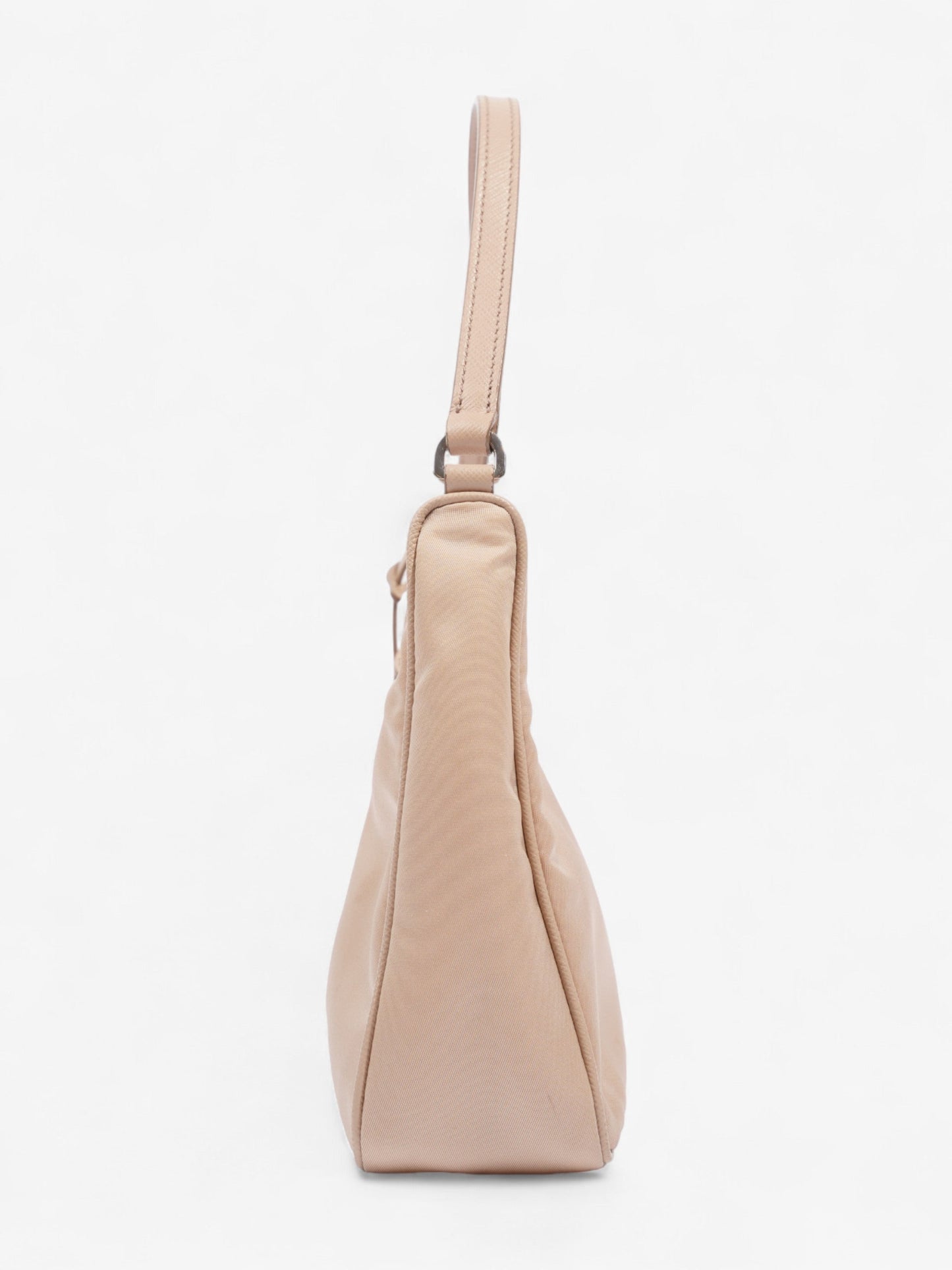 Prada Re Edition Shoulder Bag Nylon Beige Mini