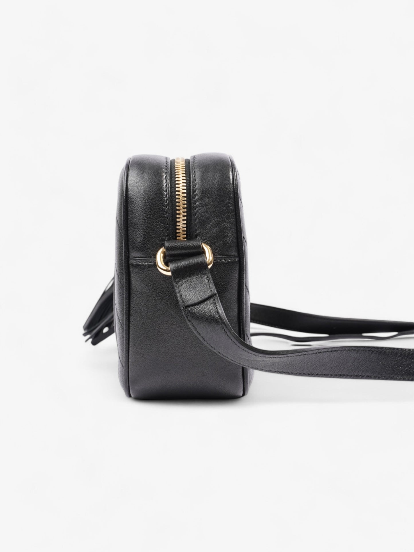 Gucci Blondie Crossbody Bag Leather Black Leather Small