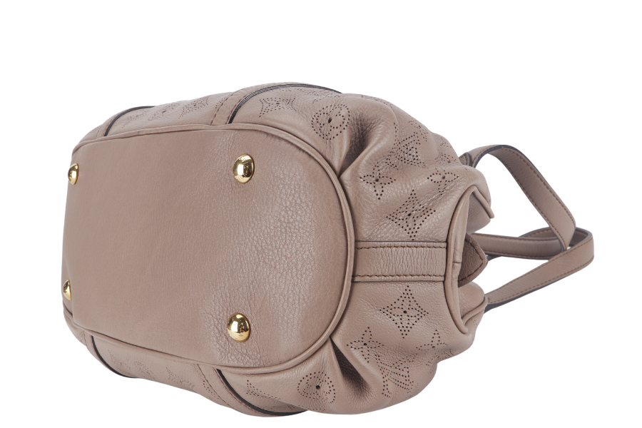LOUIS VUITTON LUNAR PM BROWN MAHINA LEATHER GOLD HARDWARE NO DUST COVER
