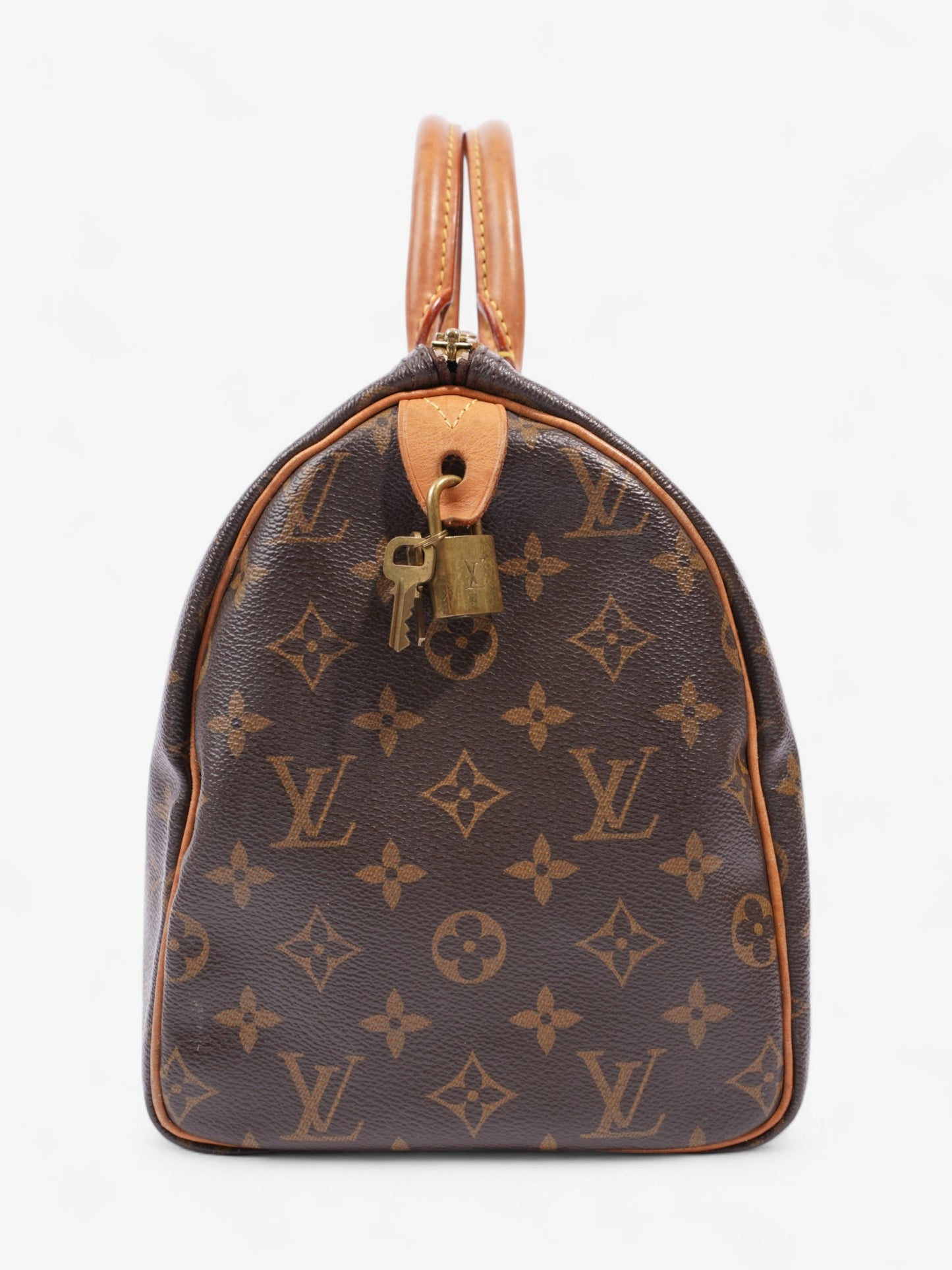 Louis Vuitton Speedy Coated 30 Monogram Canvas Coated Canvas Apparel Canvas 232