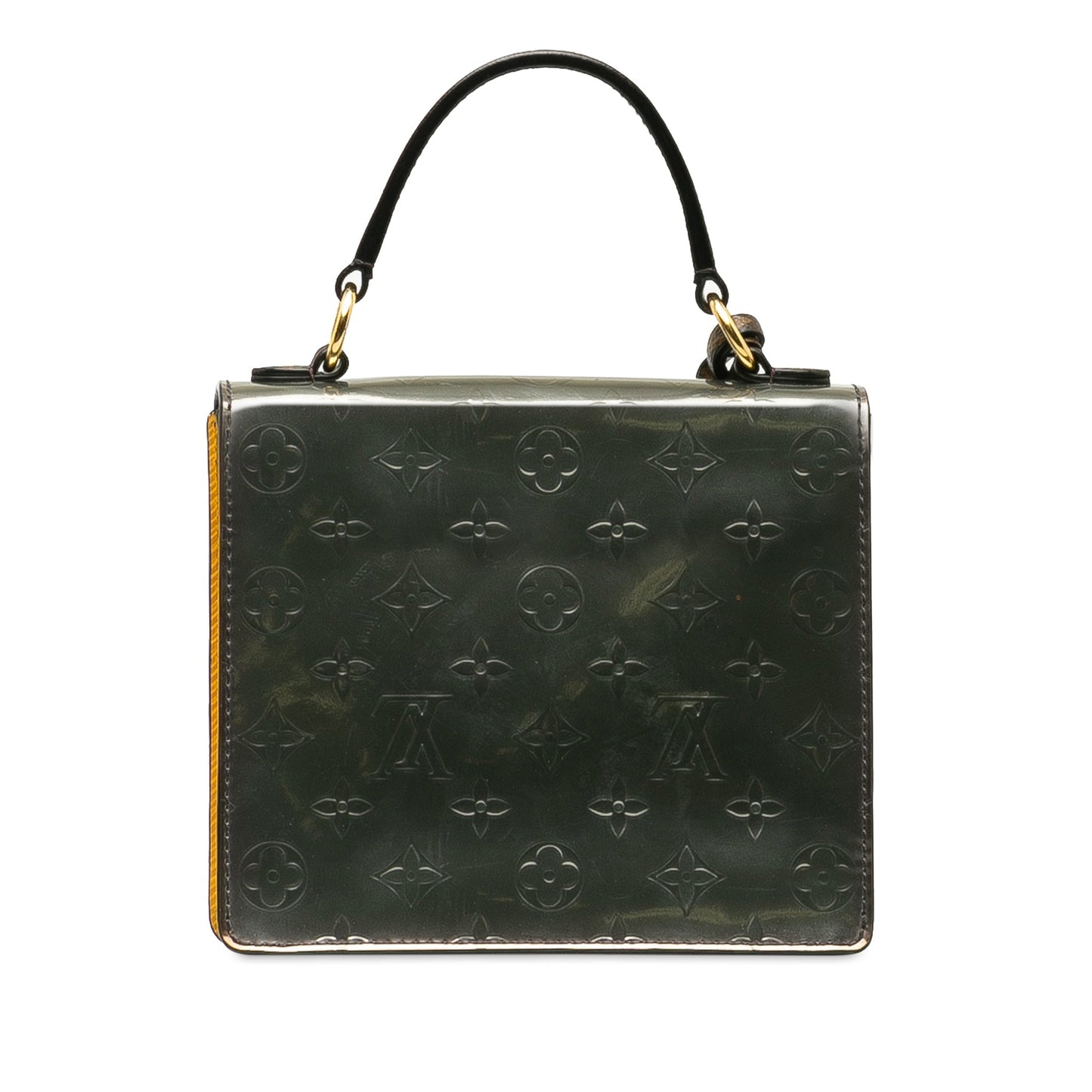 Silver Louis Vuitton Monogram Vernis Epi Spring Street Satchel