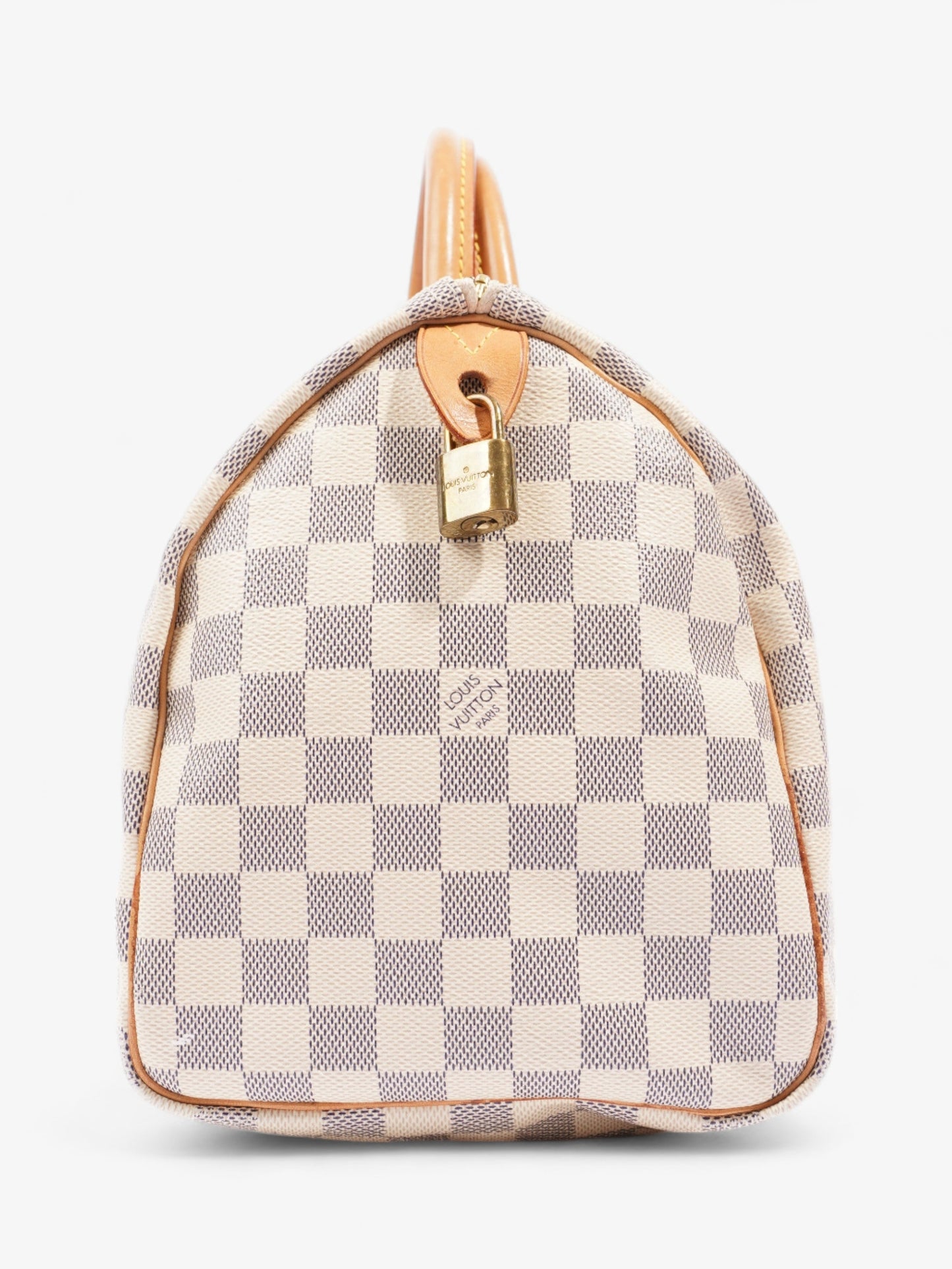 Louis Vuitton Speedy Azur Coated 30 Canvas Coated Canvas Damier Apparel Canvas 2