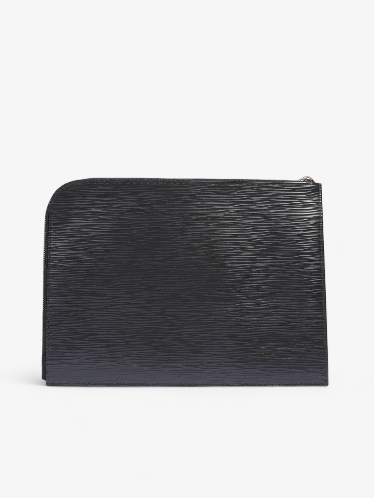 Louis Vuitton Pochette Jour GM Epi Leather Black Clutch Bag