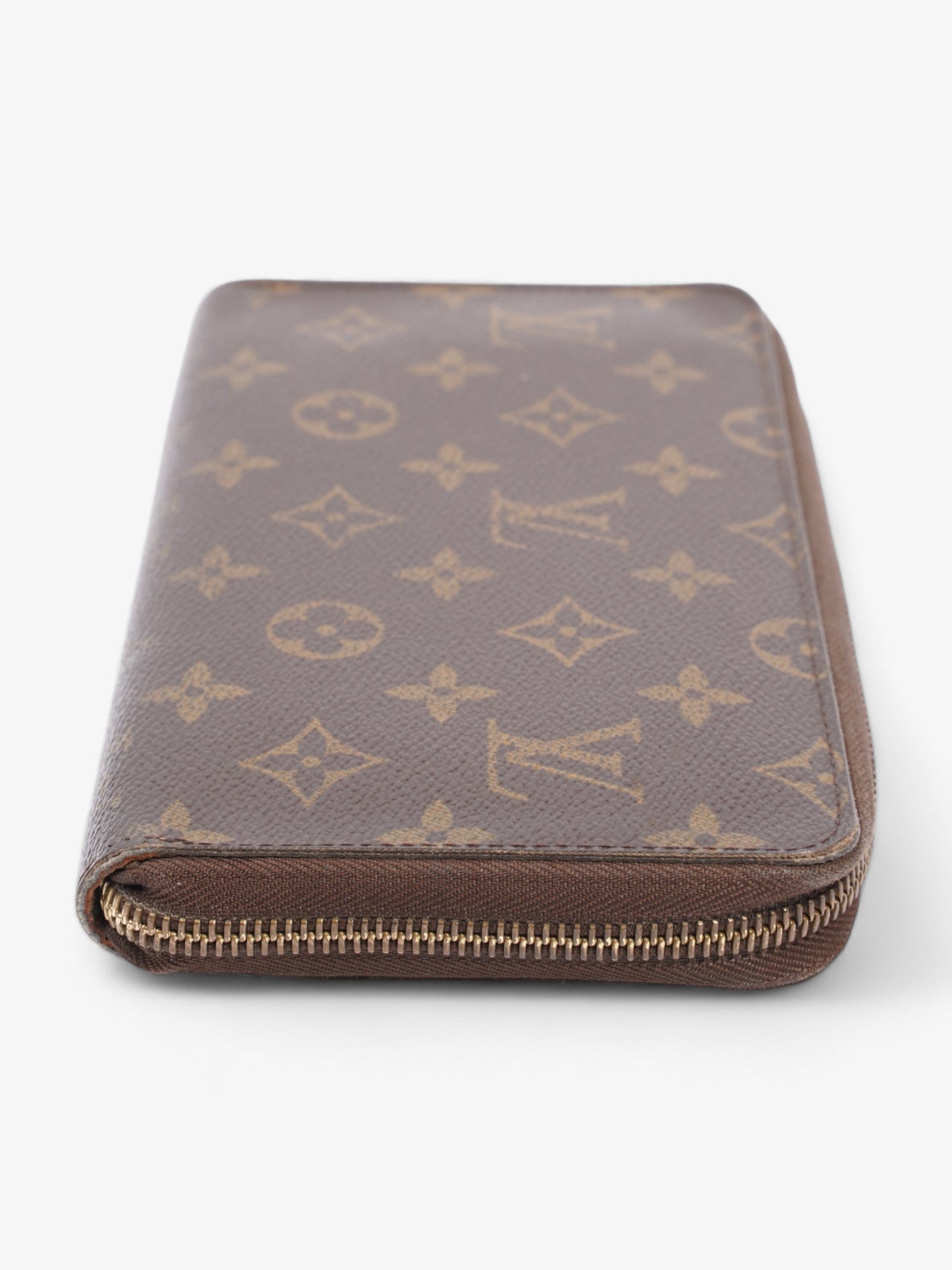 Louis Vuitton Zippy Organiser Coated Monogram Canvas Coated Canvas Wallet Case
