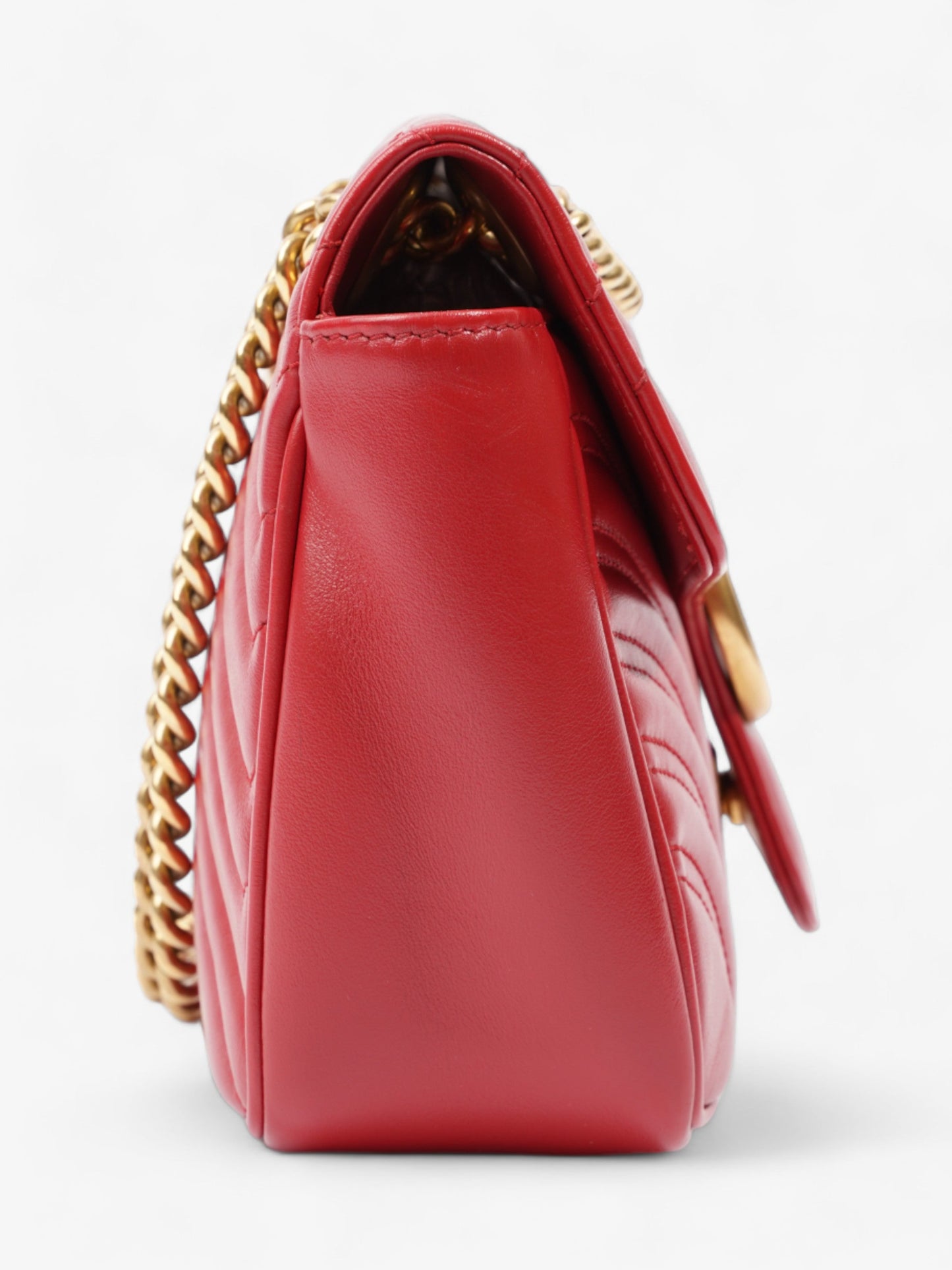 Gucci Marmont Flap Small Shoulder Bag Leather Matelasse Small 1