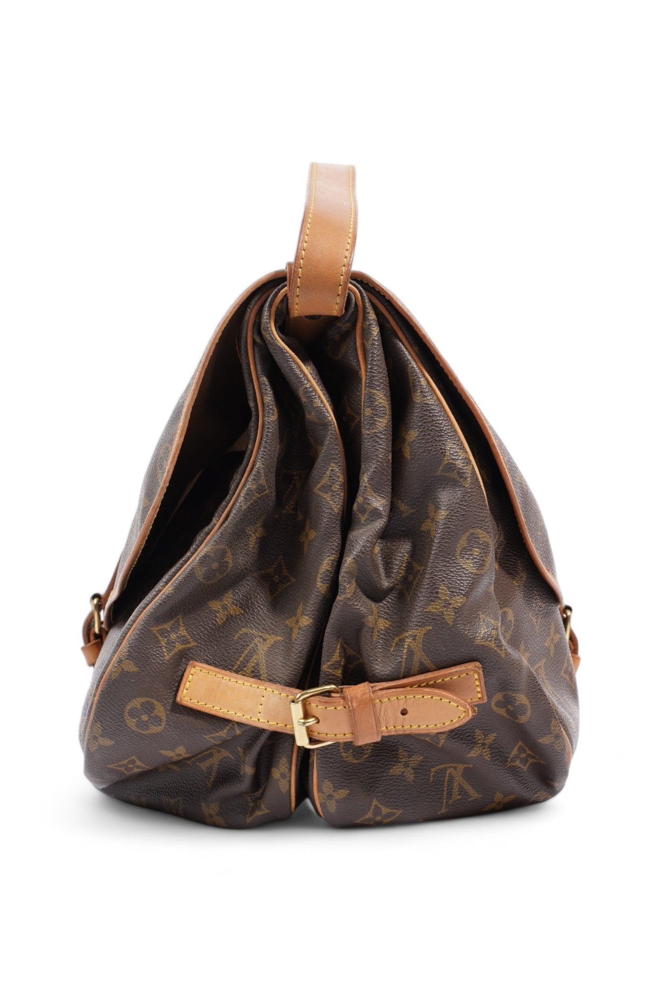 Louis Vuitton Saumur Coated Monogram Canvas Coated Canvas Apparel