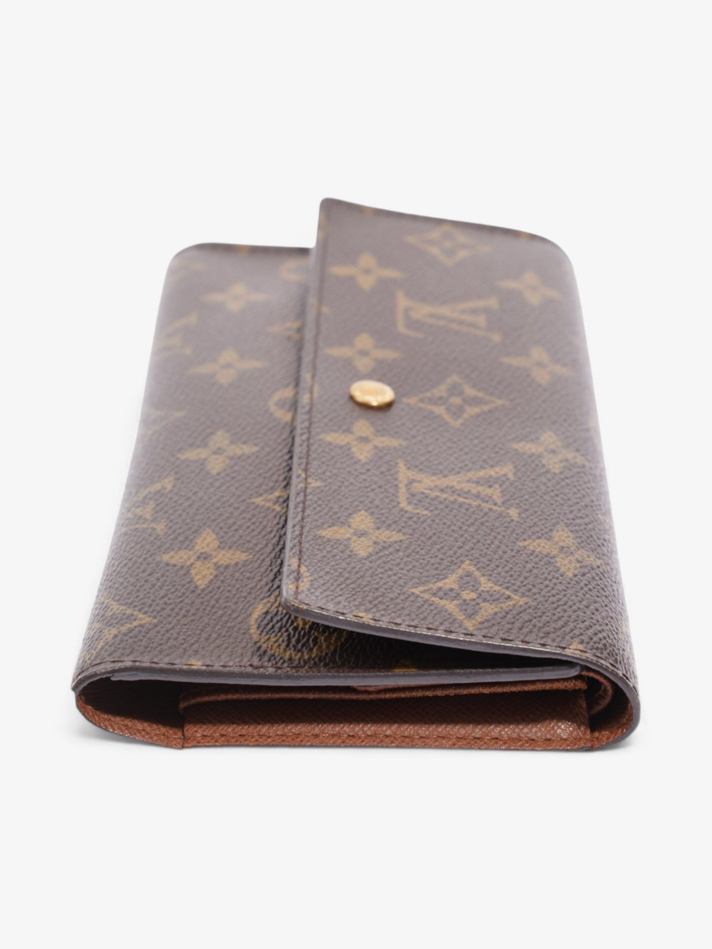 Louis Vuitton Porte Tresor International Coated Monogram Canvas Coated Canvas Wallet Case Coated Canvas