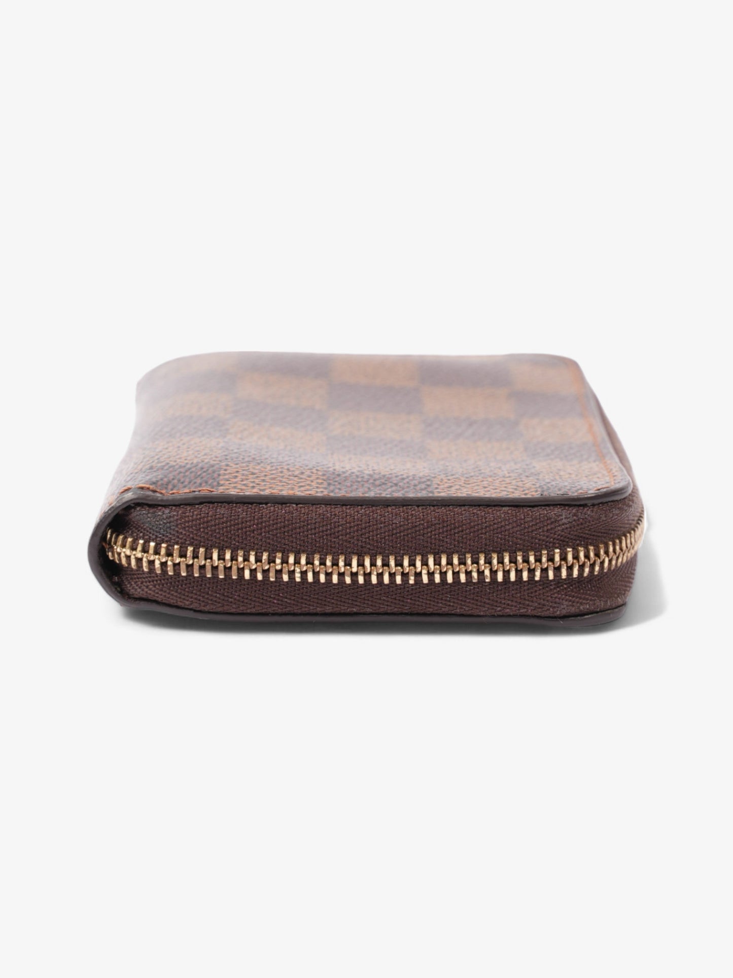 Louis Vuitton Zippy Ebene Coated Damier Canvas Coated Canvas Wallet Case Canvas 3