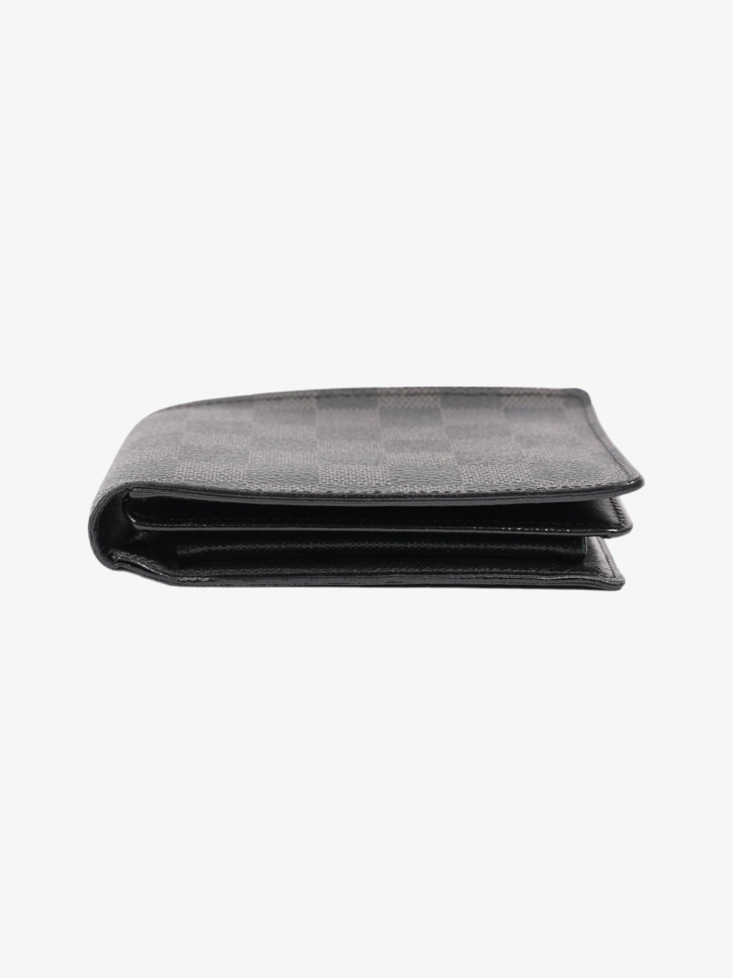 Louis Vuitton Multiple Bifold Graphite Coated Damier Canvas Coated Canvas Wallet Case
