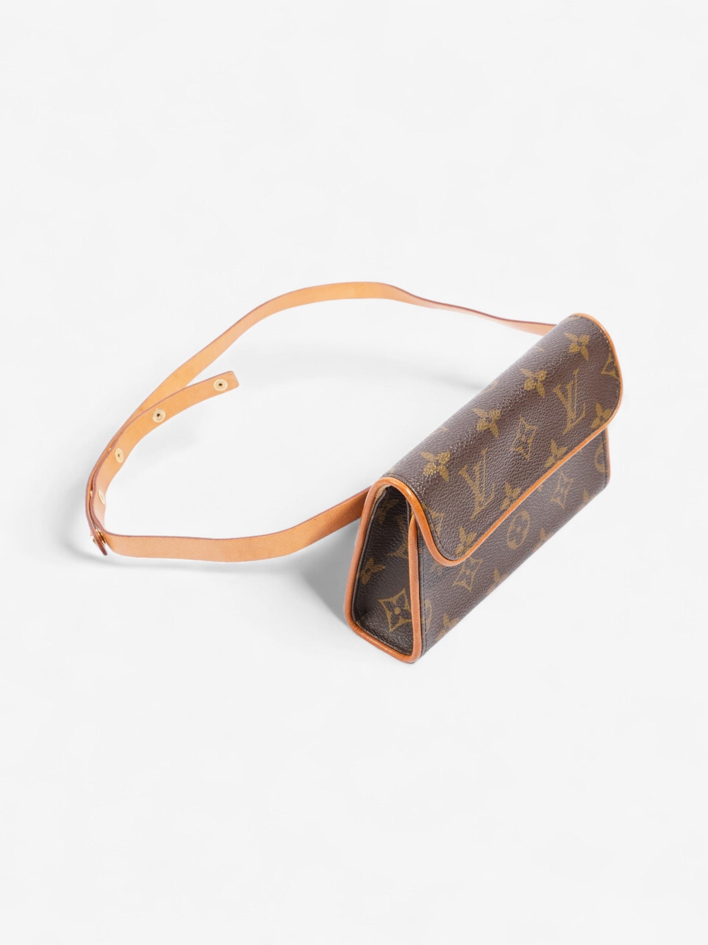 Louis Vuitton Pochette Florentine Coated Monogram Canvas Coated Canvas Apparel