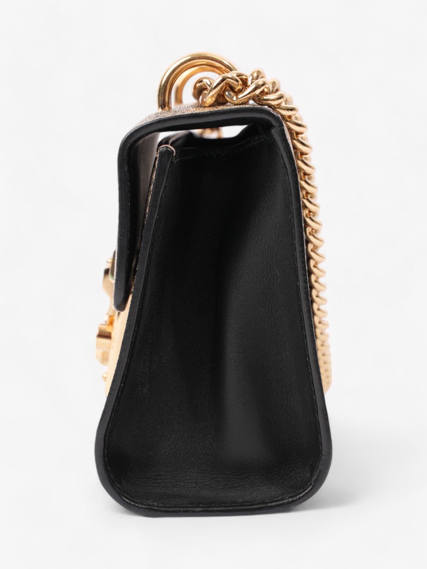 Gucci Padlock Supreme Bee Coated Shoulder Bag Canvas Small
