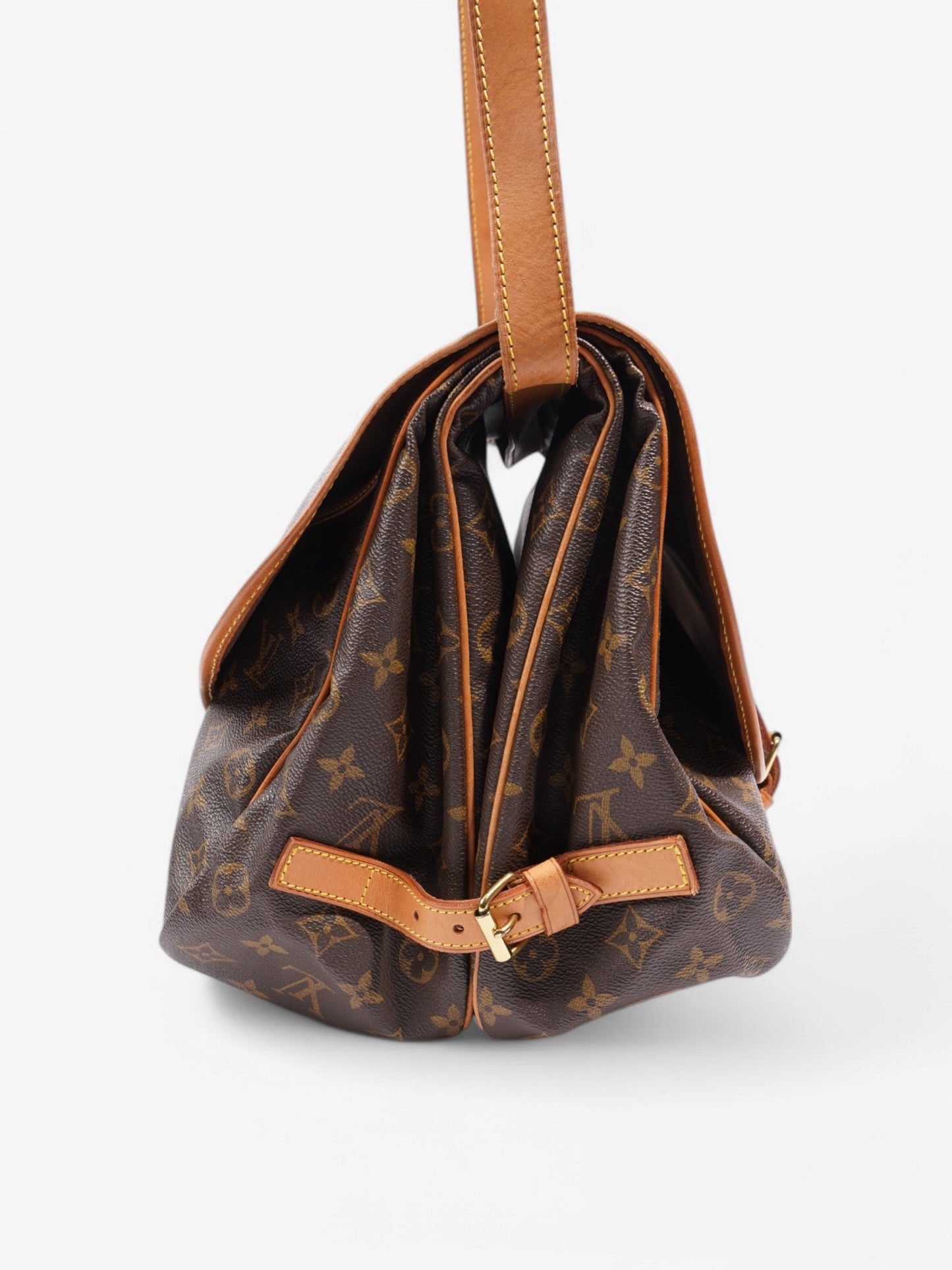 Louis Vuitton Saumur Coated 35 Monogram Canvas Coated Canvas Apparel