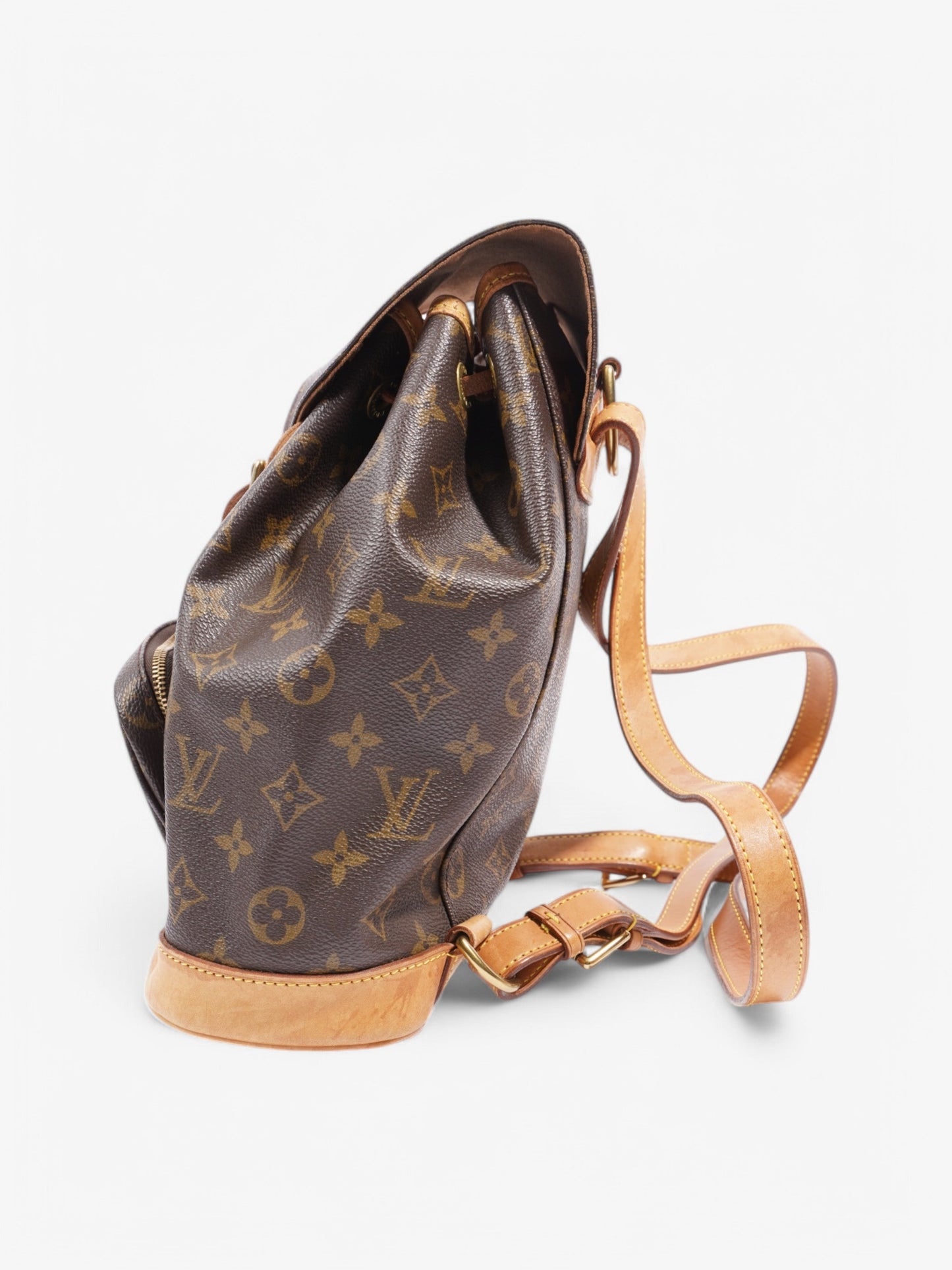 Louis Vuitton Montsouris Coated MM Monogram Canvas Coated Canvas Apparel Mm 7