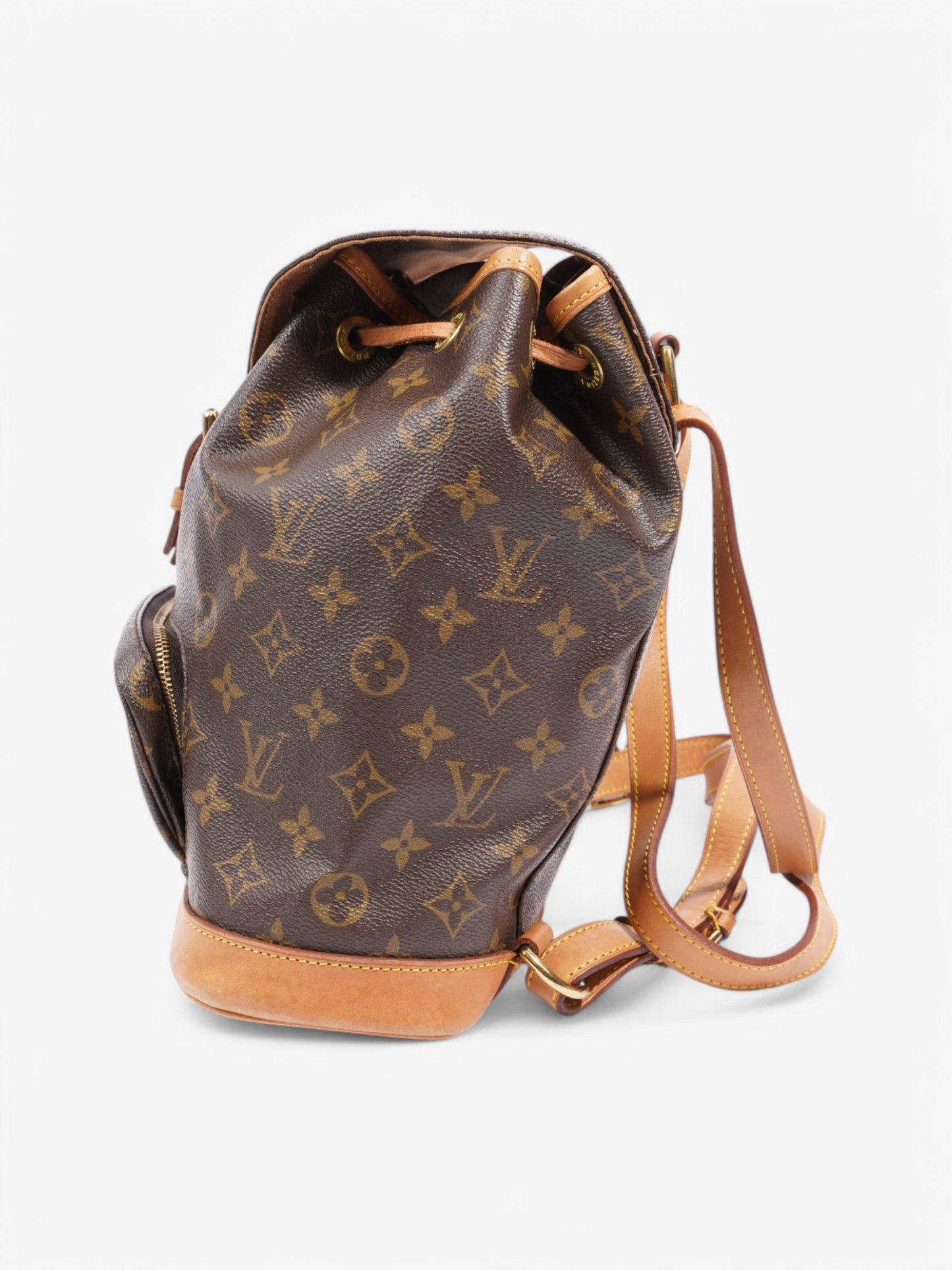 Louis Vuitton Montsouris Coated MM Monogram Canvas Coated Canvas Apparel Mm 8