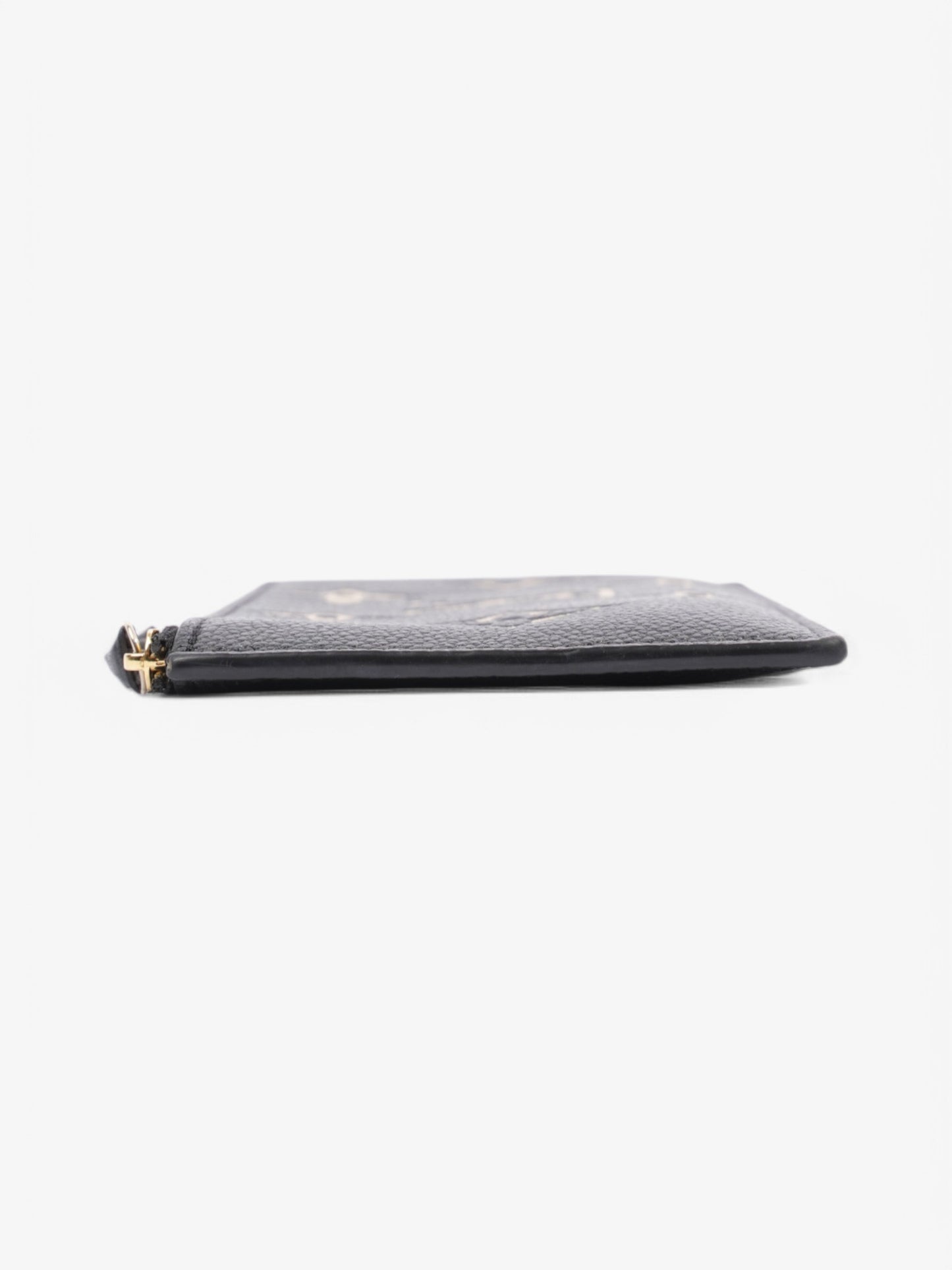Louis Vuitton Pochette Fèlicie Leather Black Beige Clutch Bag