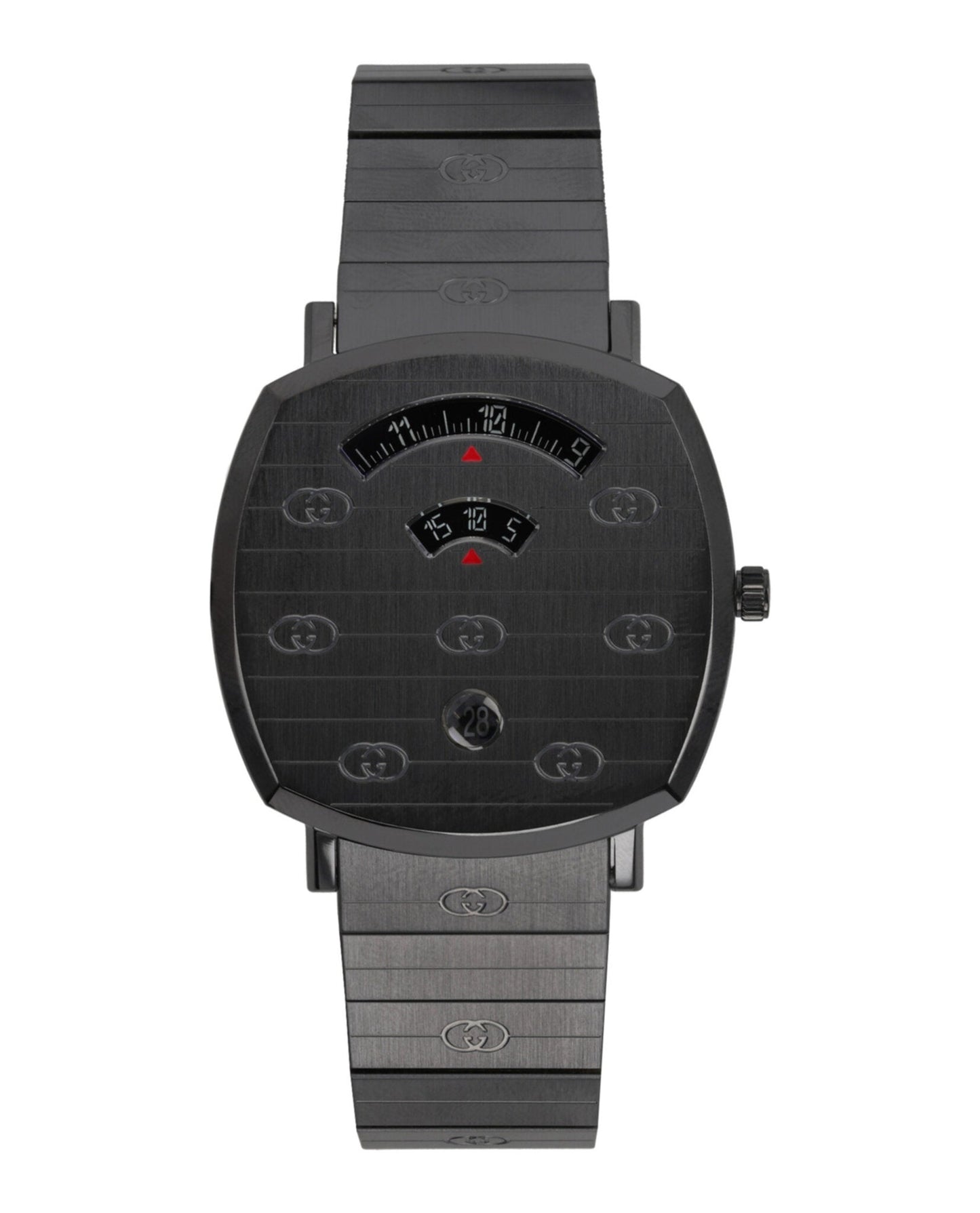 Gucci Mens Black 41mm Bracelet Fashion Watch