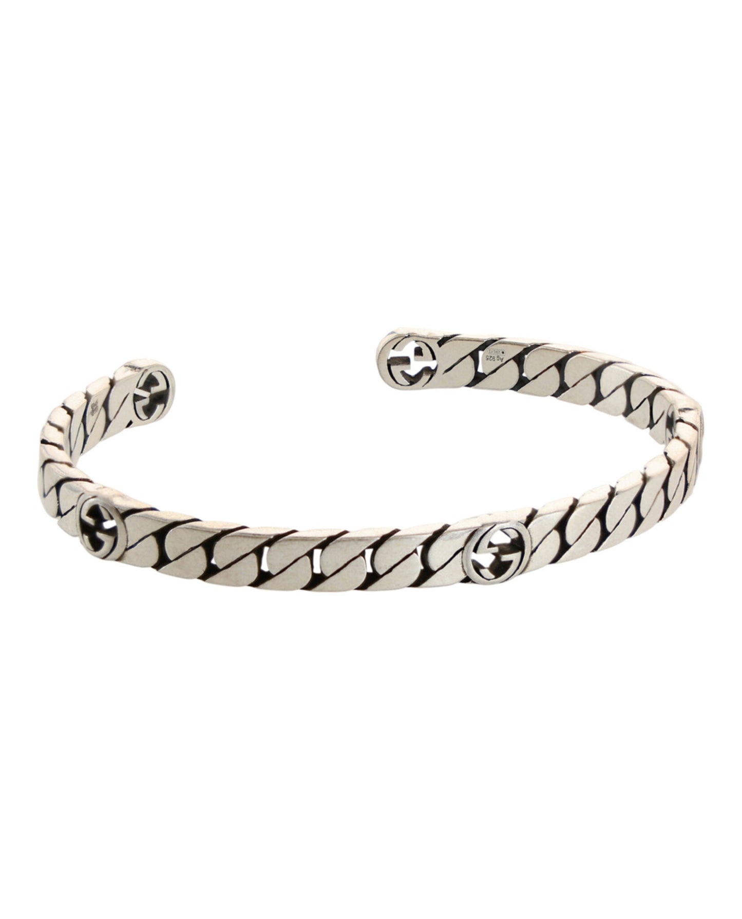 Gucci Unisex-Adult Interlocking G Cuff Bracelet