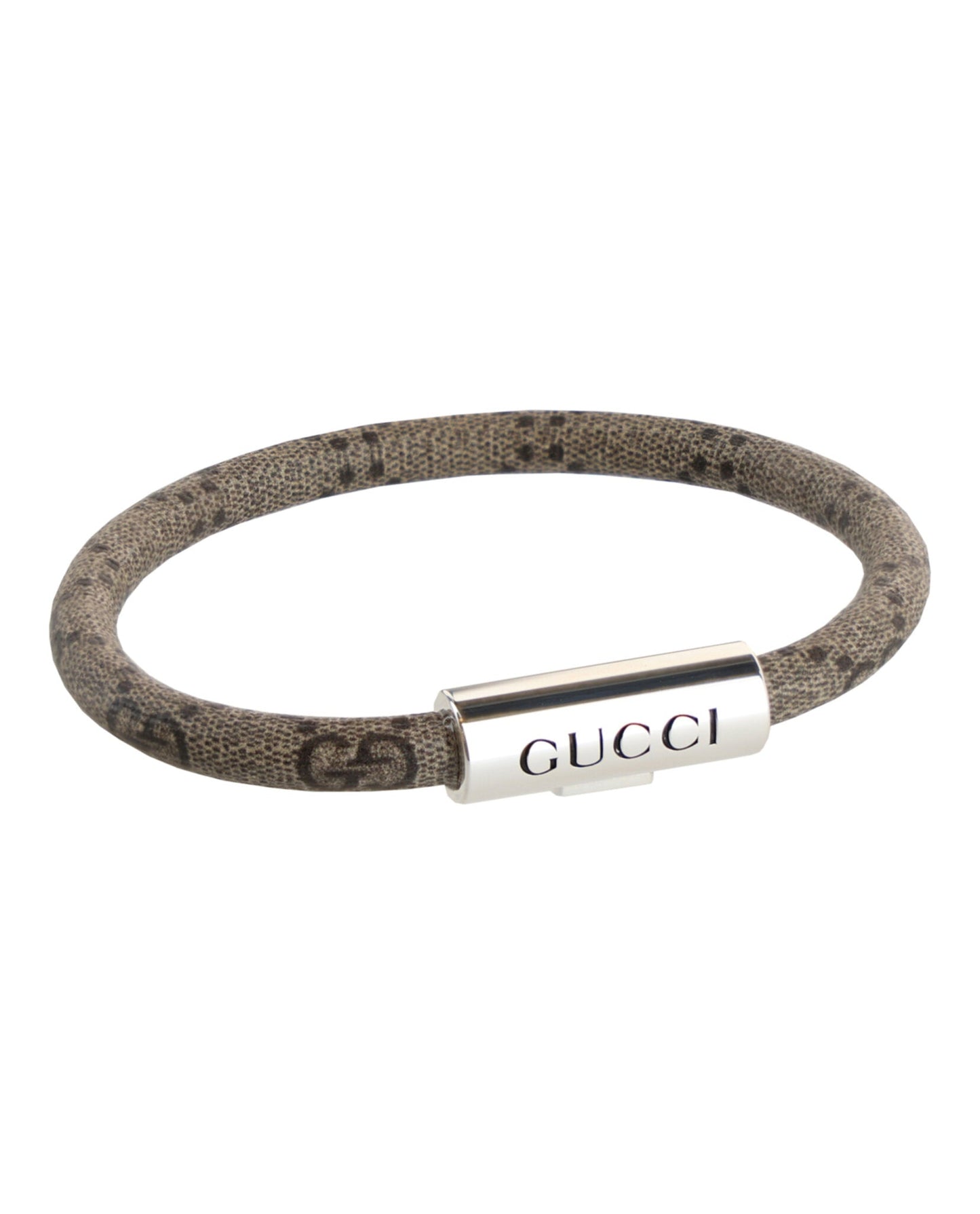 Gucci Unisex-Adult Trademark GG Supreme Bracelet