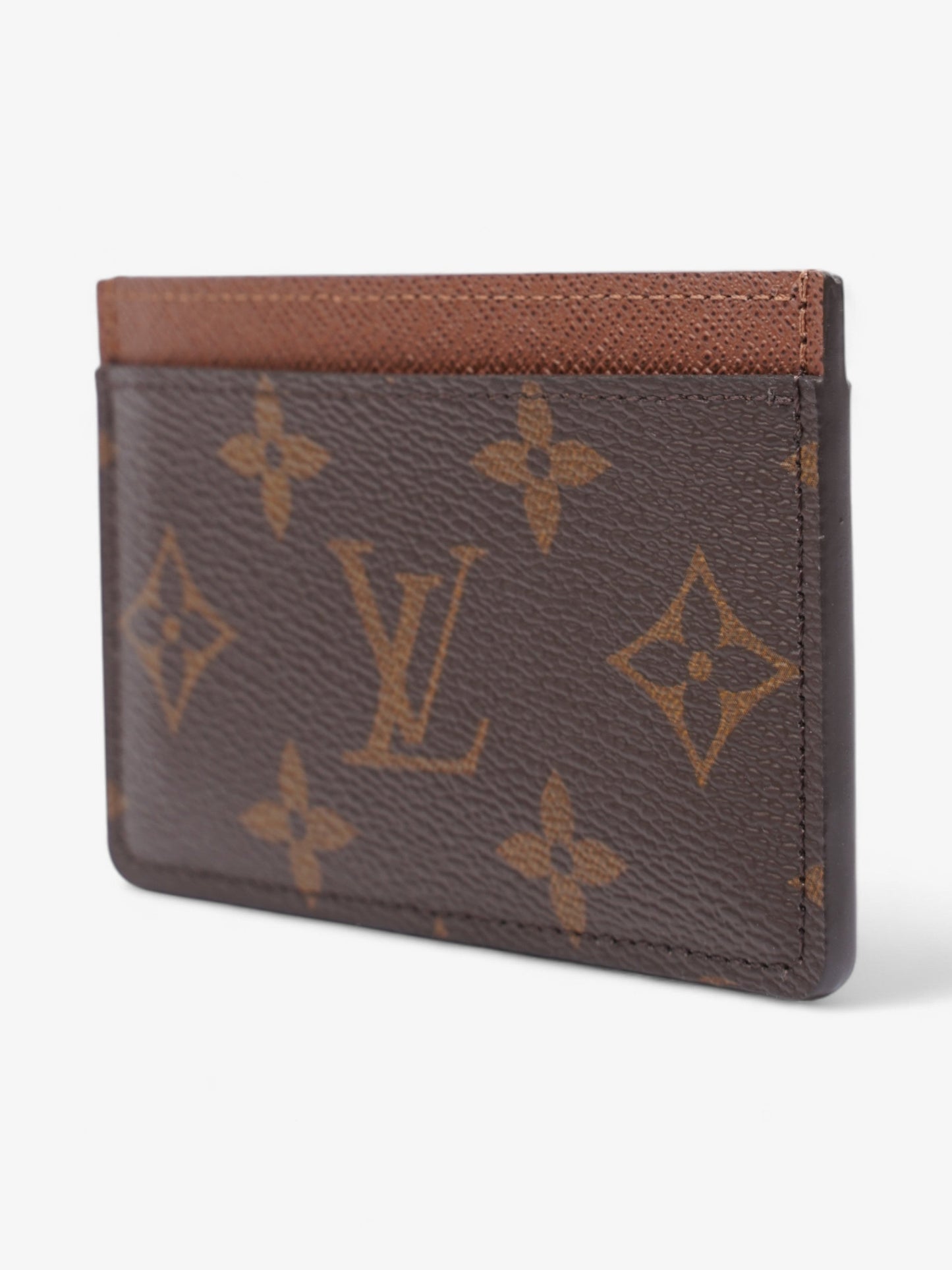 Louis Vuitton Card Holder Coated Monogram Canvas Coated Canvas Wallet Case