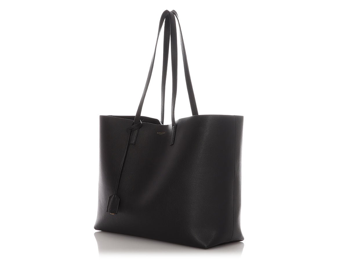 YSL Saint Laurent East West Shopping Tote Black Tote Bag