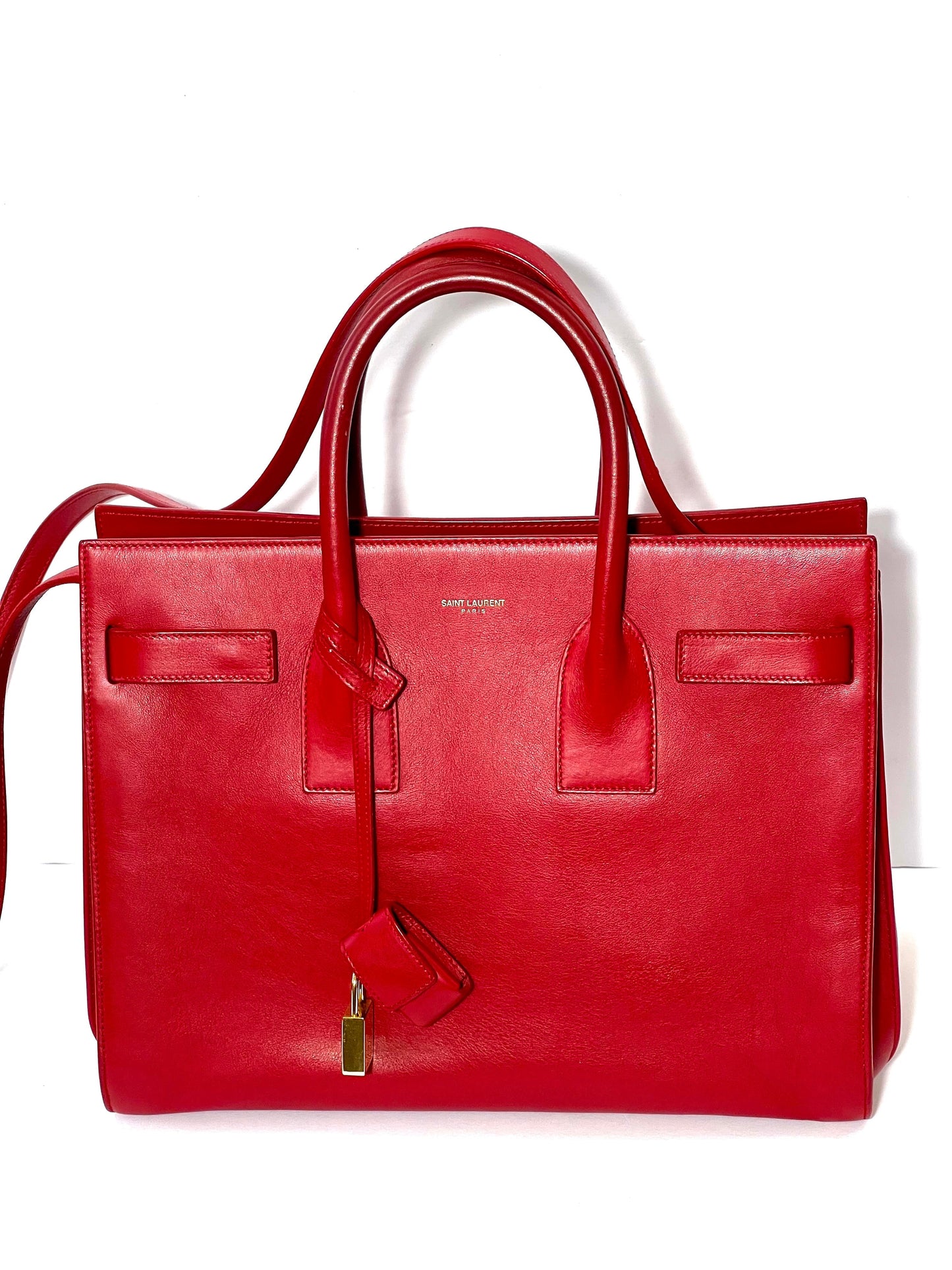 YSL Saint Laurent Yves Sac De Jour Bag Small Travel Bag