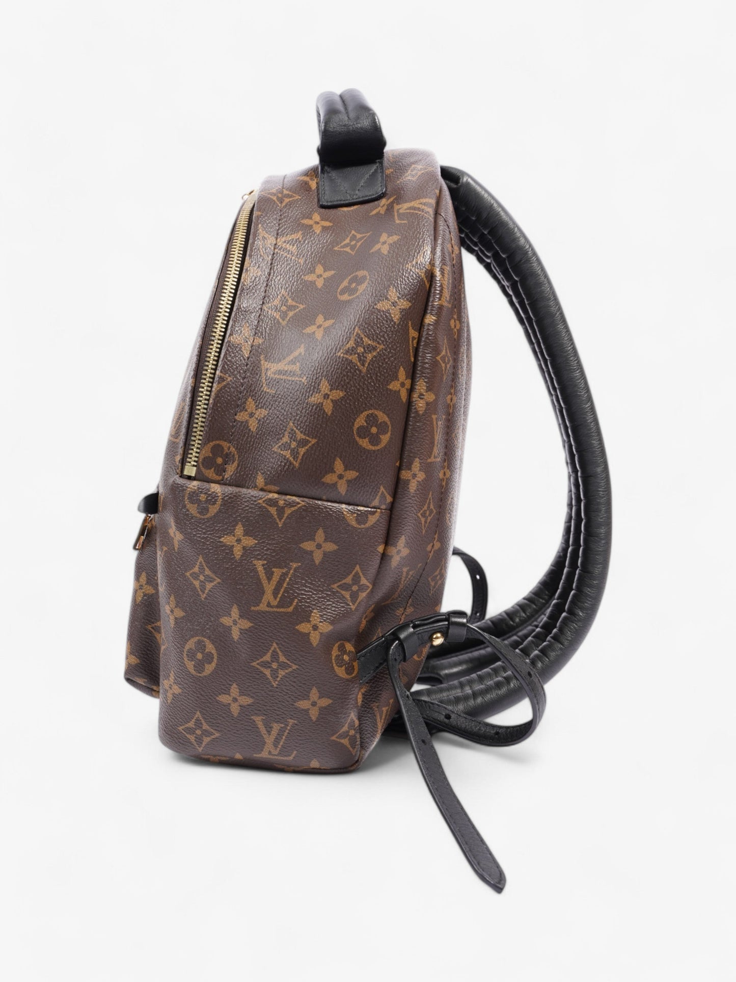 Louis Vuitton Palm Springs Coated MM Monogram Canvas Coated Canvas Black Apparel