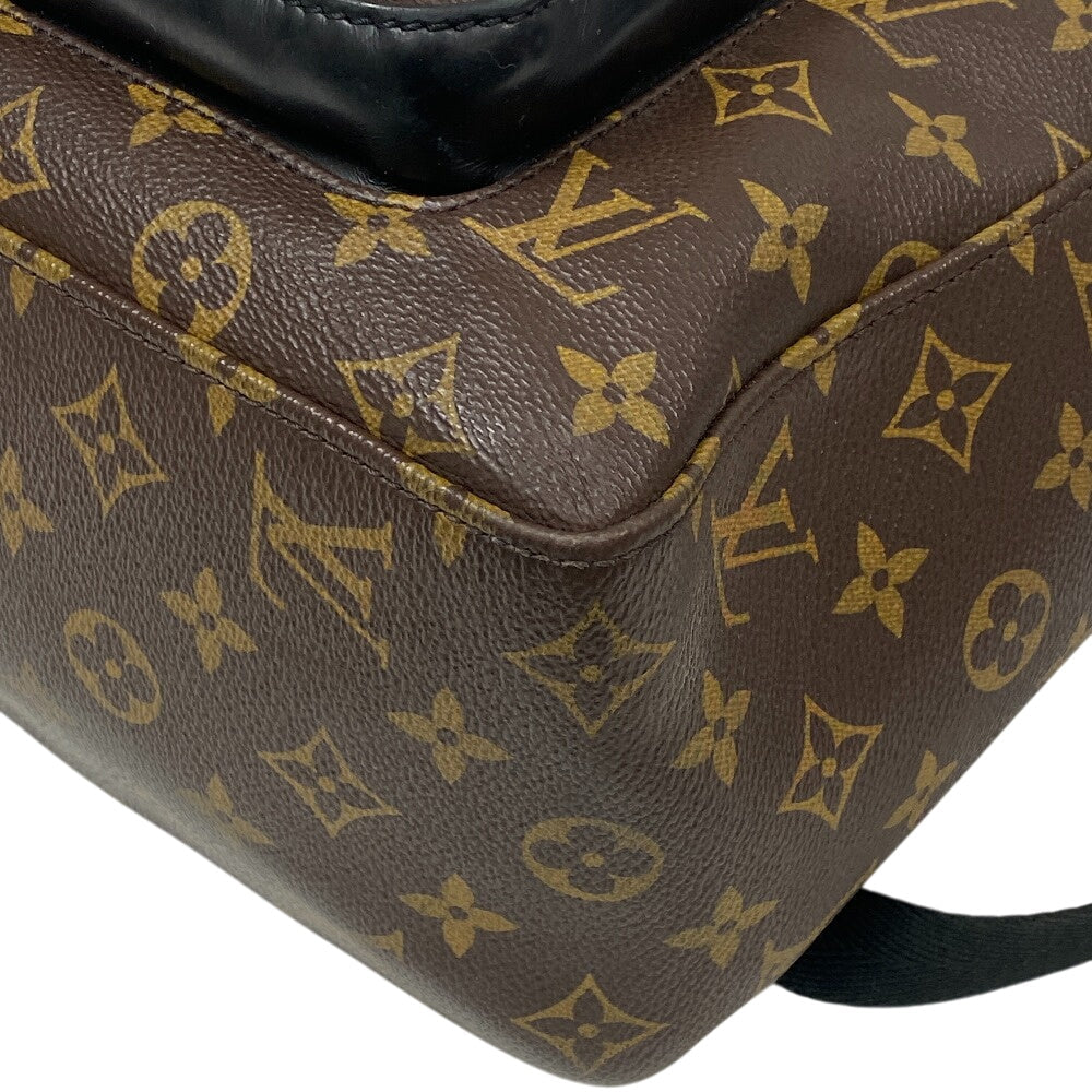 Louis Vuitton Backpack M41530 Josh Monogram Leather Brown