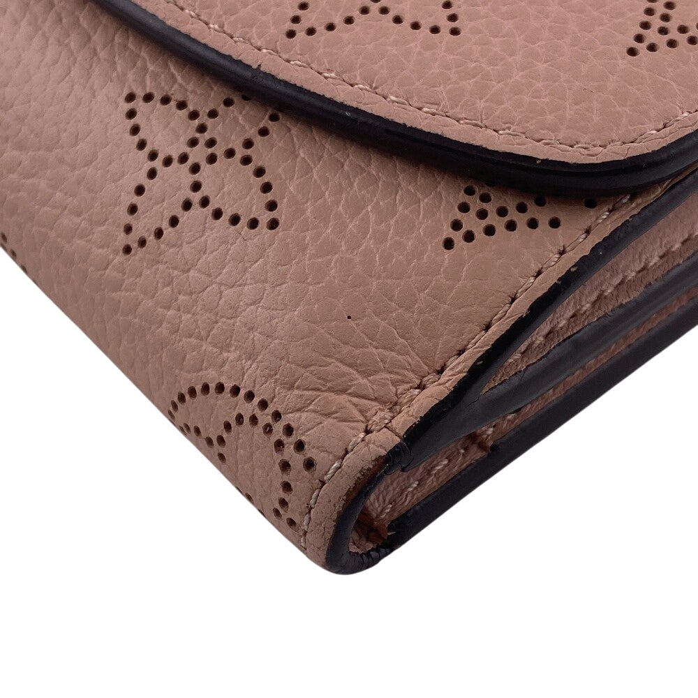 Louis Vuitton Tri-fold M67499 Compact Mahina Portefeuille Leather Pink Wallet Case
