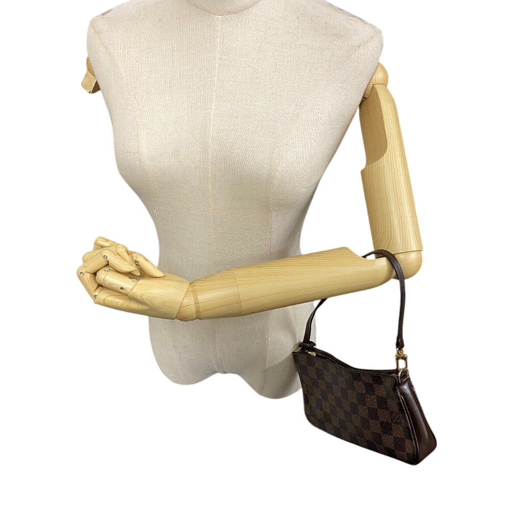 Louis Vuitton Pouch N51983 Pouches accessory cases Leather Brown Handbag