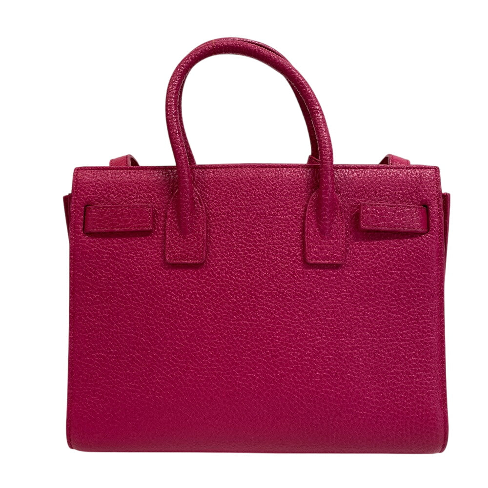 Saint Handbag 2Way Shoulder Bag Sucked Jour Leather Pink