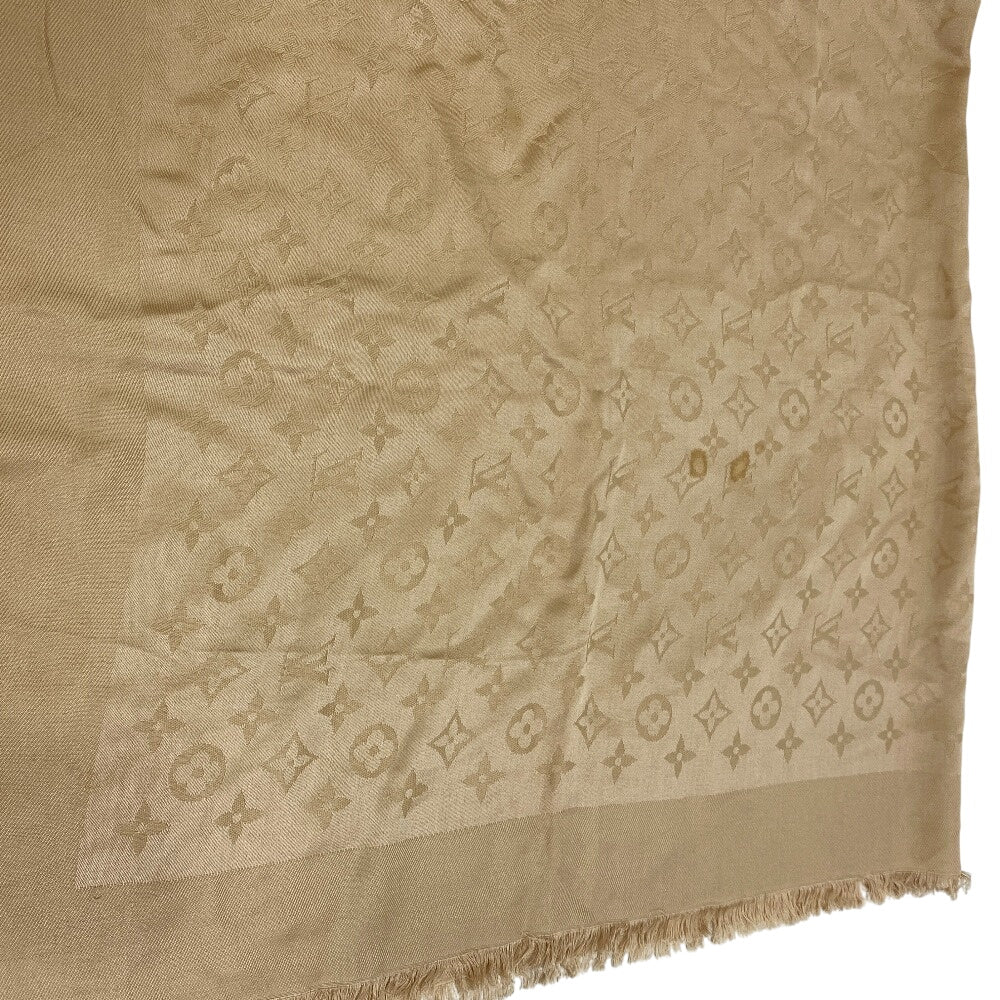 Louis Vuitton Stall silk Shine Monogram Beige Handbag