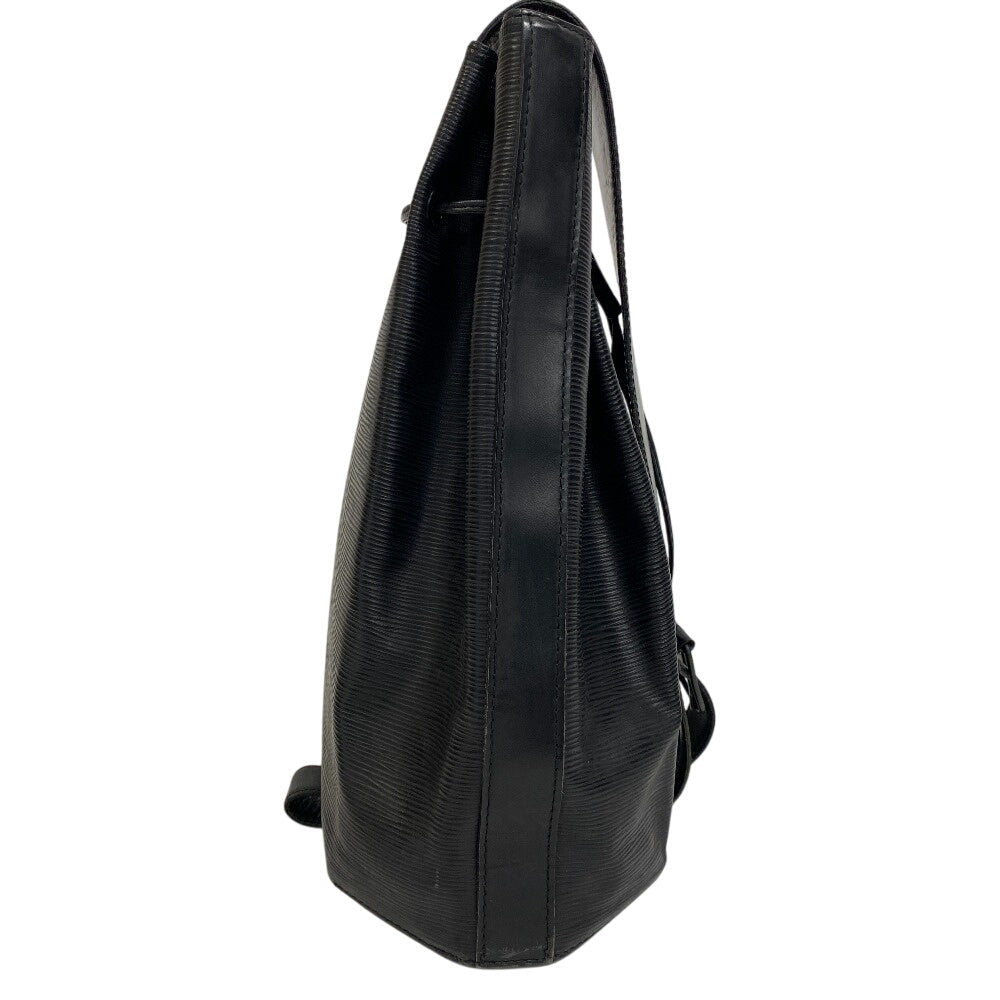 Louis Vuitton M80153 Epi Sac A Dos Leather Black Shoulder Bag