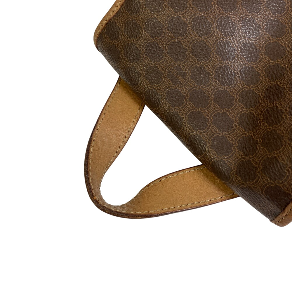 Backpack Macadam Handbag Leather Brown