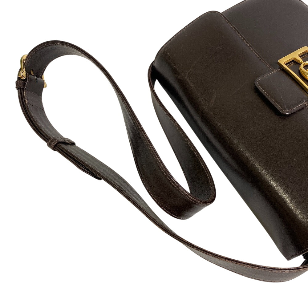 Shoulder Bag Triomphe Leather Brown